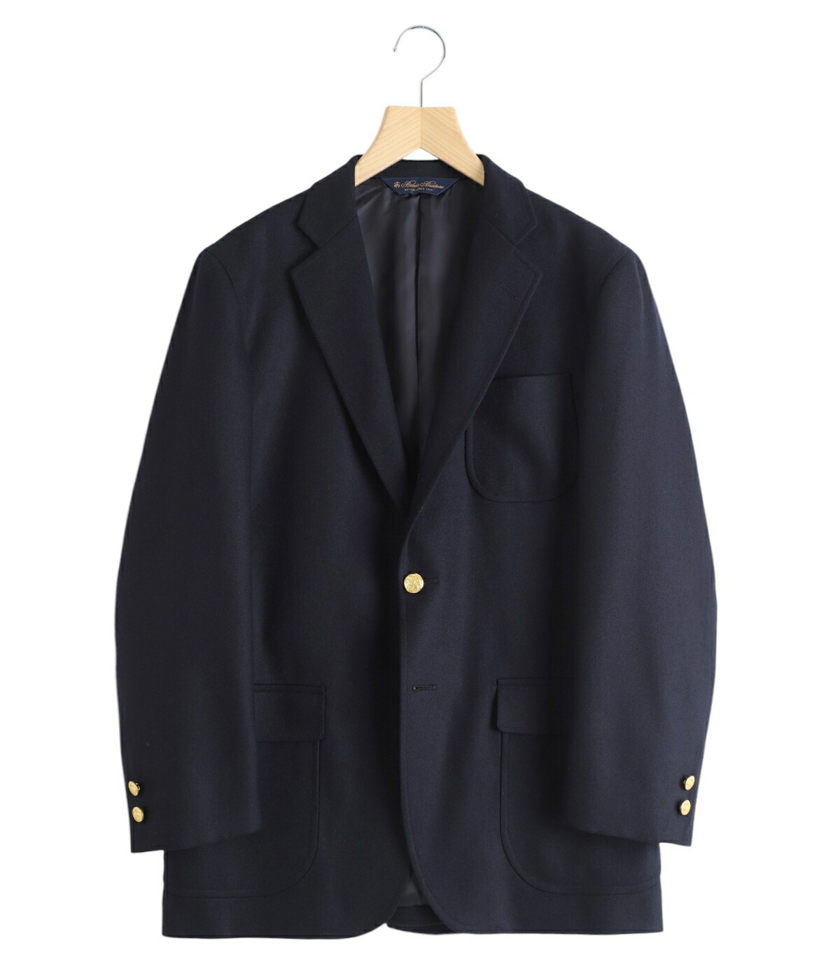 Brooks Brothers/ ブルックス ブラザーズ ： BBJ EX WHS BLZ WLCAFL COF 3BSACK TRD CHV ： 330001181 | BROOKS BROTHERS | 01