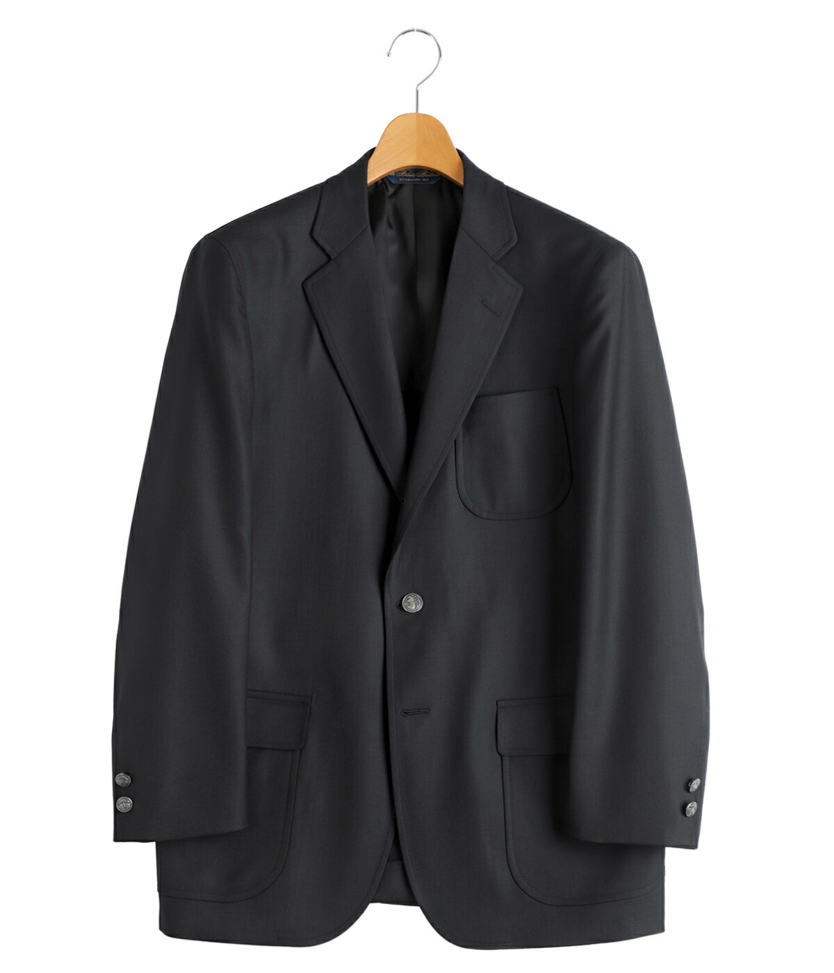 Brooks Brothers / ブルックス ブラザーズ ： BBJ EX WHS BLZ SERGE COMF 3BSACK TRD CHV ： 330001493の画像