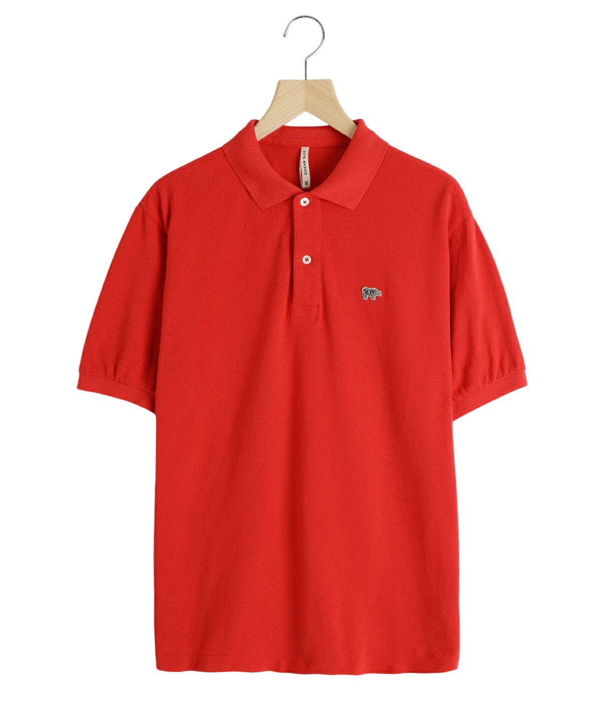 SCYE BASIC L'ECHOPPE 別注ポロシャツ サイズ38 SCYE BASICS | 〈別注〉コットンピケ ポロシャツ WOMEN