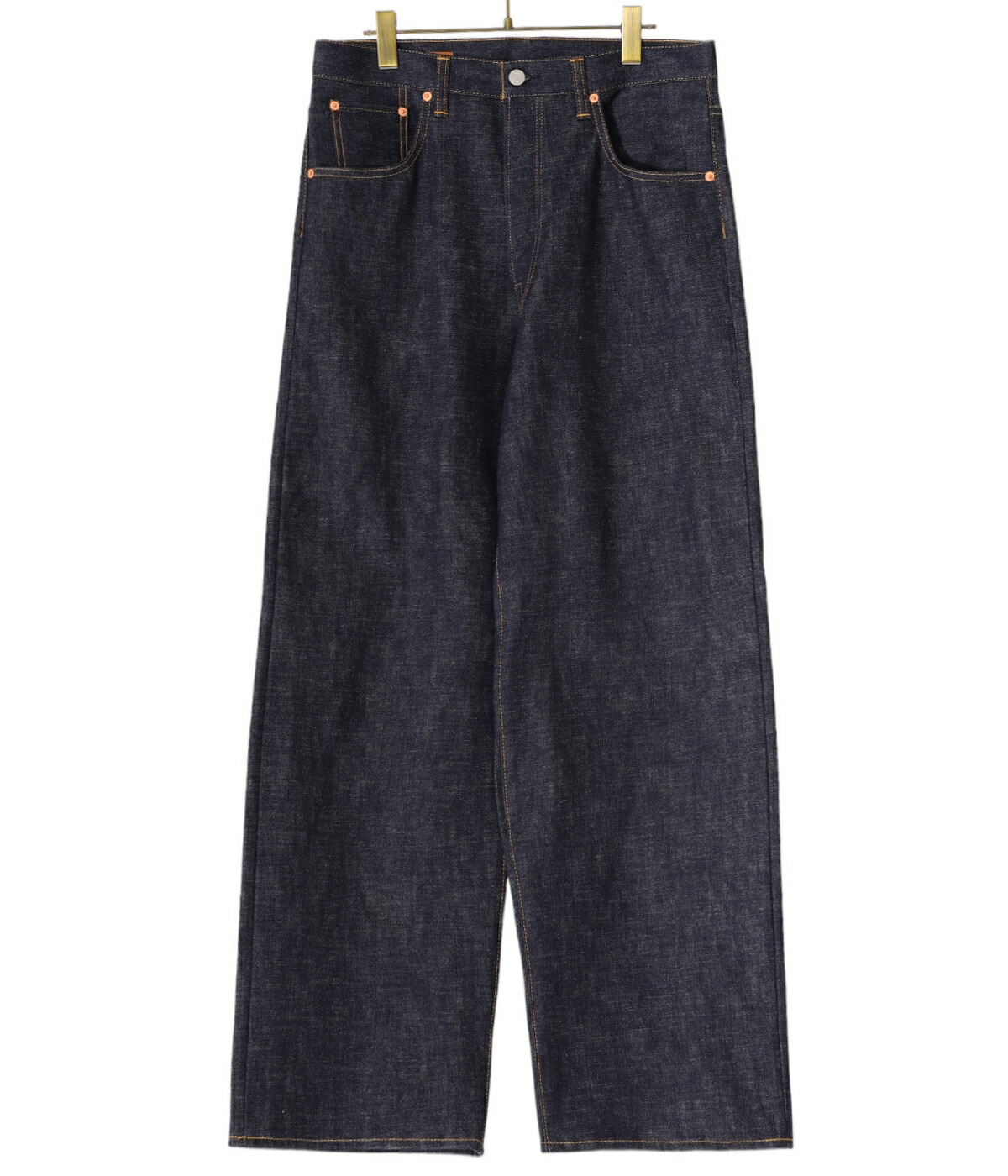 Scye / サイ ベーシックス ： Selvedge Denim Wide Leg Jeans