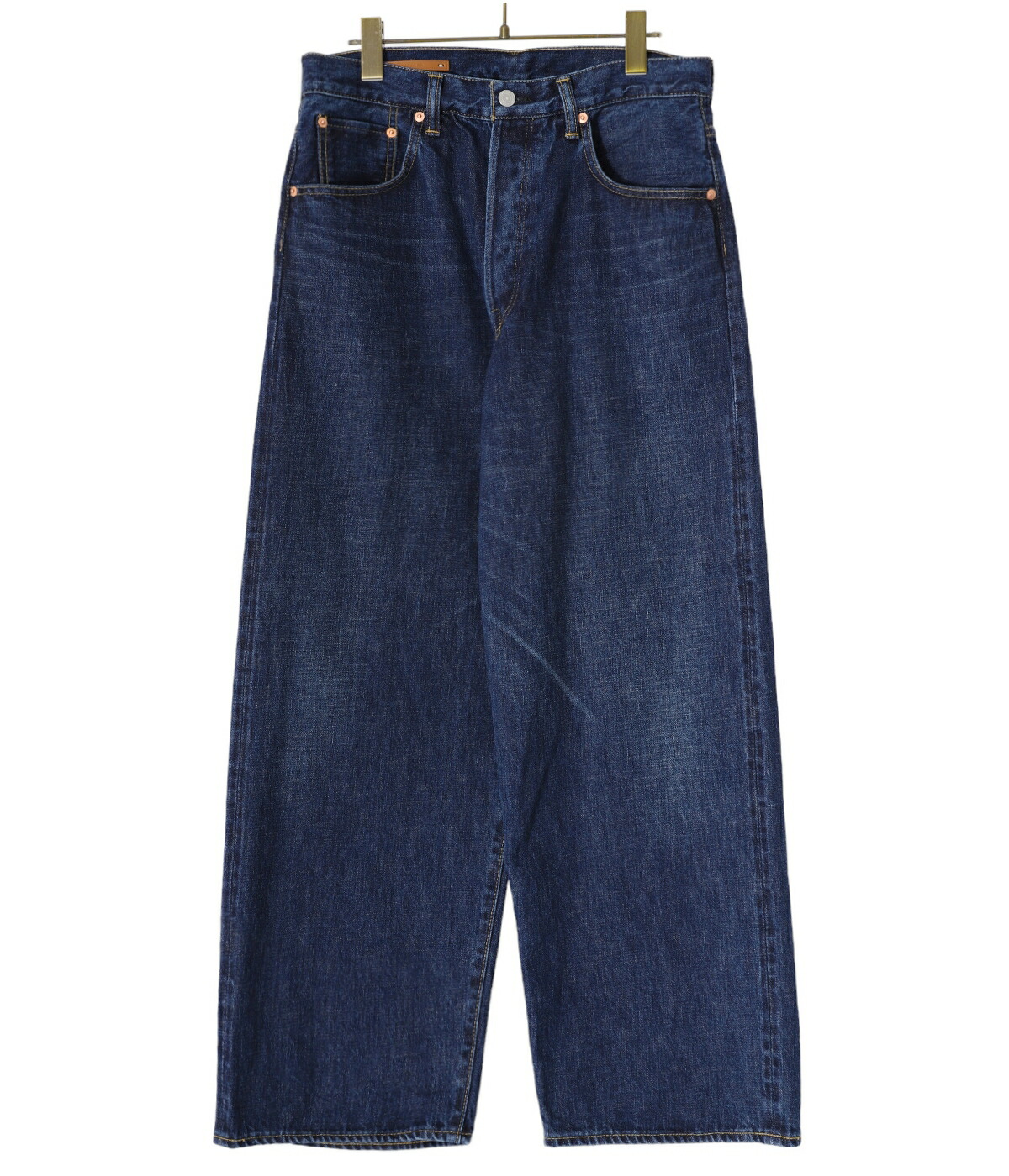 Scye / サイ ベーシックス ： Selvedge Denim Used Wash Wide Leg 