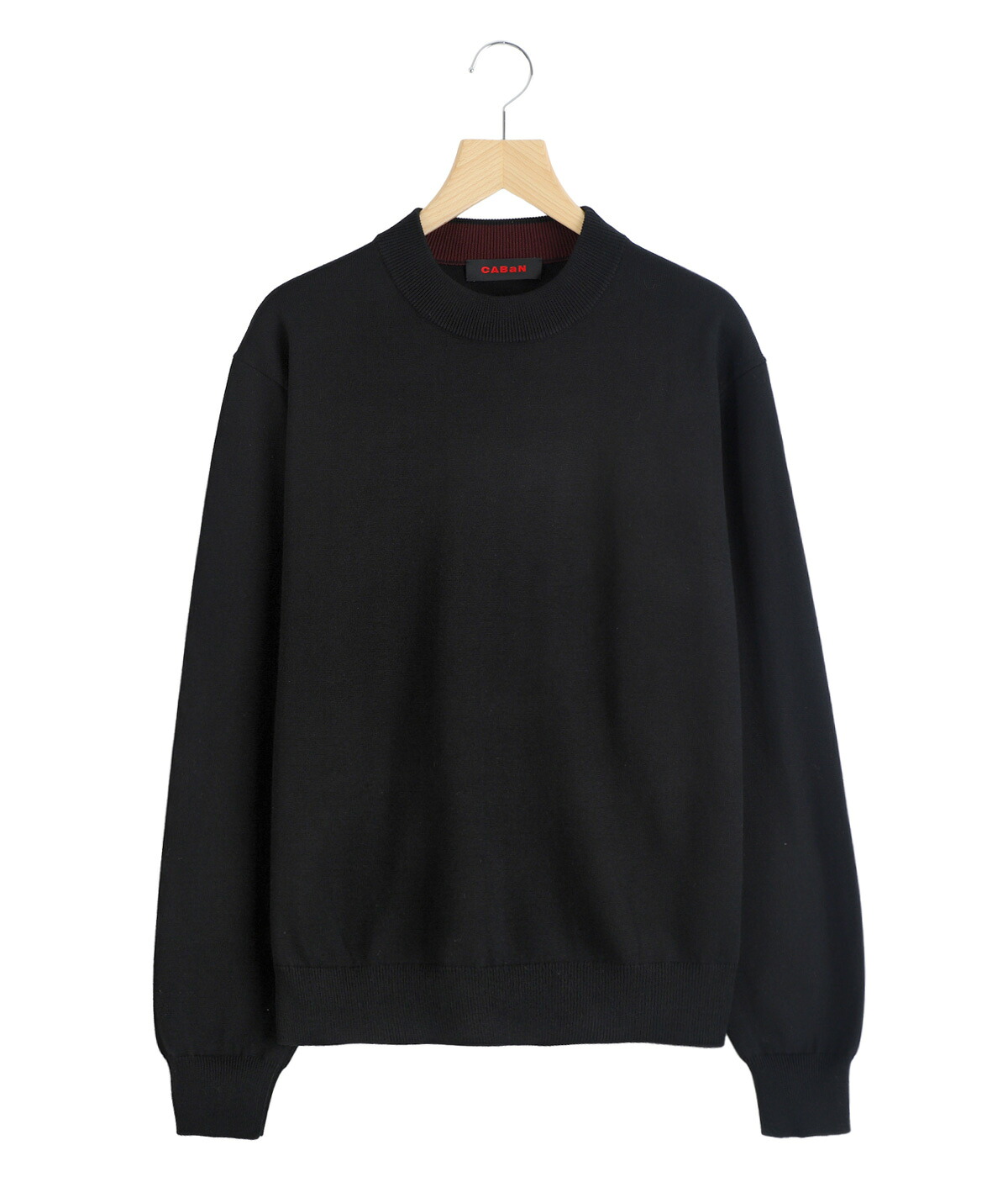 CABaN / キャバン ： コットンカシミヤ プレーンモックネックプルオーバー / 全4色 ： 59025402004 | CABaN | 01