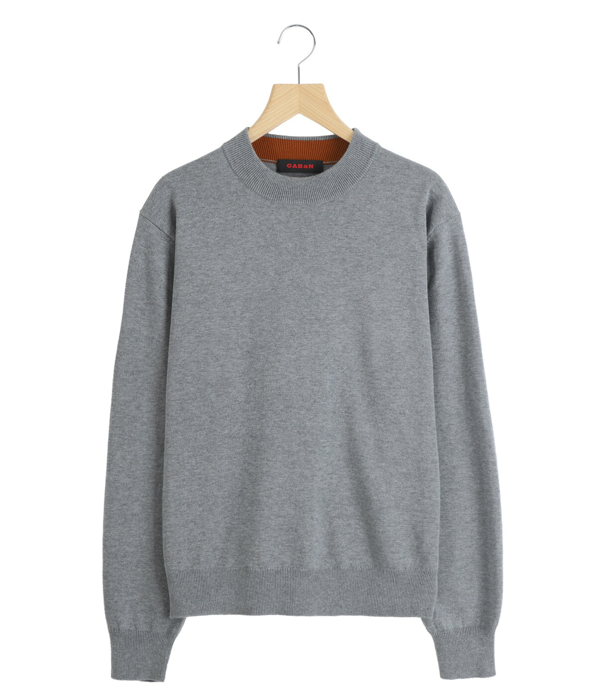 CABaN / キャバン ： コットンカシミヤ プレーンモックネックプルオーバー / 全4色 ： 59025402004 | CABaN | 03