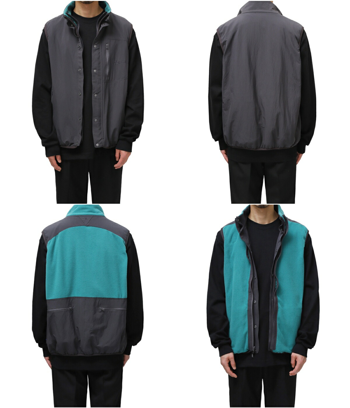 ★kei★Caledoor カレドアー ナイロン フリース リバーシブル 046218710001698638399.jpg