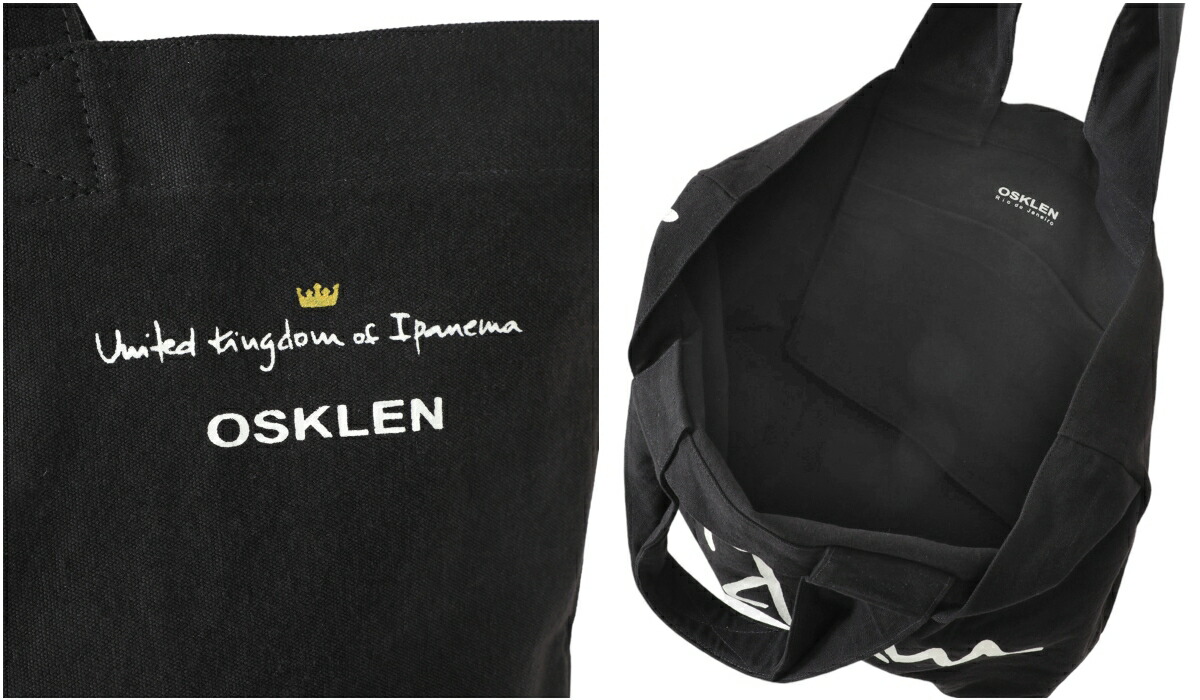 OSKLEN（オスクレン） ： TOTE BAG / 全3色 ： 62567 : ARKnets - 通販