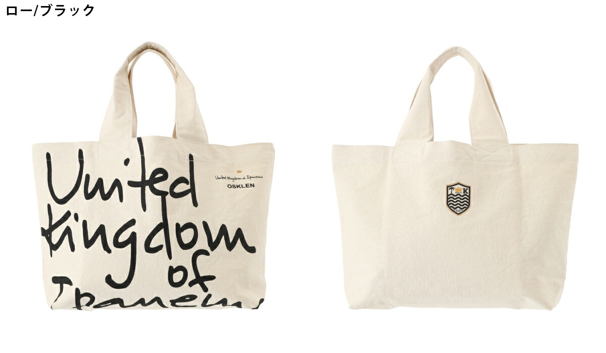 OSKLEN オスクレントートバッグ OSKLEN 【50%OFF】OSKLEN / オスクレン ： TOTE BAG 全3色 62567