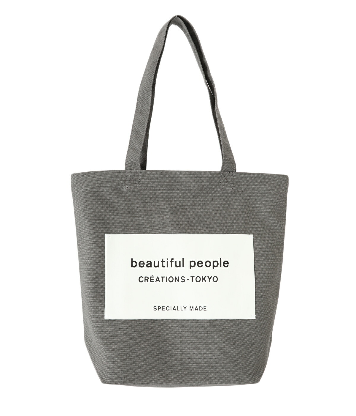 beautiful people / ビューティフルピープル ： 【レディース】SDGs name tag tote bag / 全6色 ：  7216611901 : 7216611901 : ARKnets - 通販 - Yahoo!ショッピング