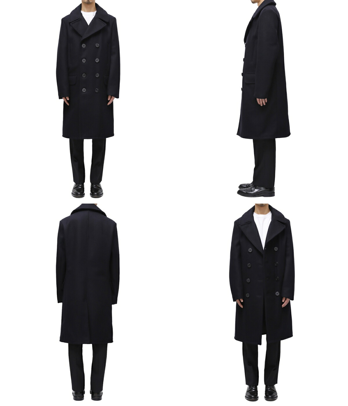 極美品✨Schott 714US LONG MELTON PEA COAT Schott N.Y.C / ショット ： 714US LONG PEA COAT 782-3954019