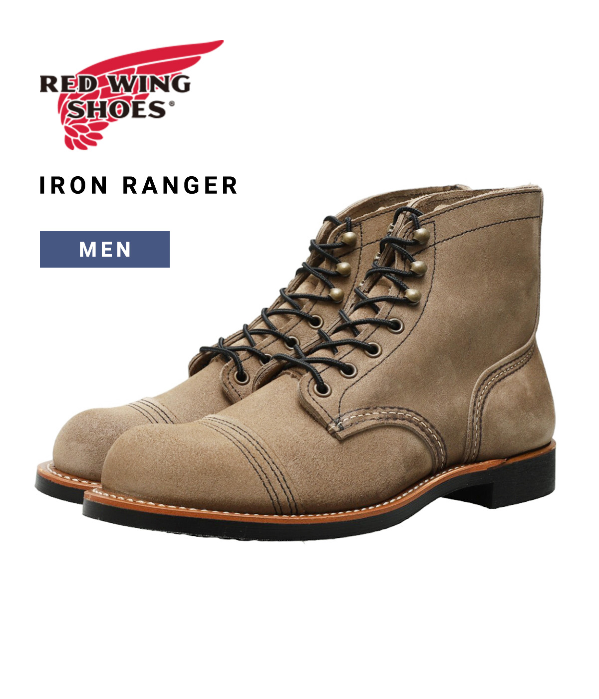 RED WING / レッドウィング ： IRON RANGER ： 8087 :8087:ARKnets