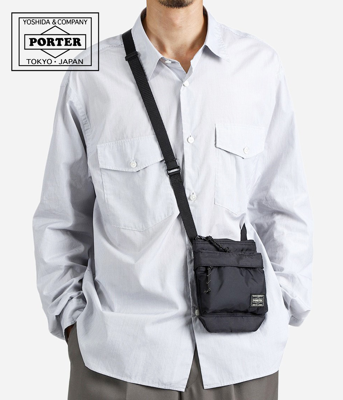 ポーター ： フォースショルダーポーチ：855-05461 | PORTER | 01