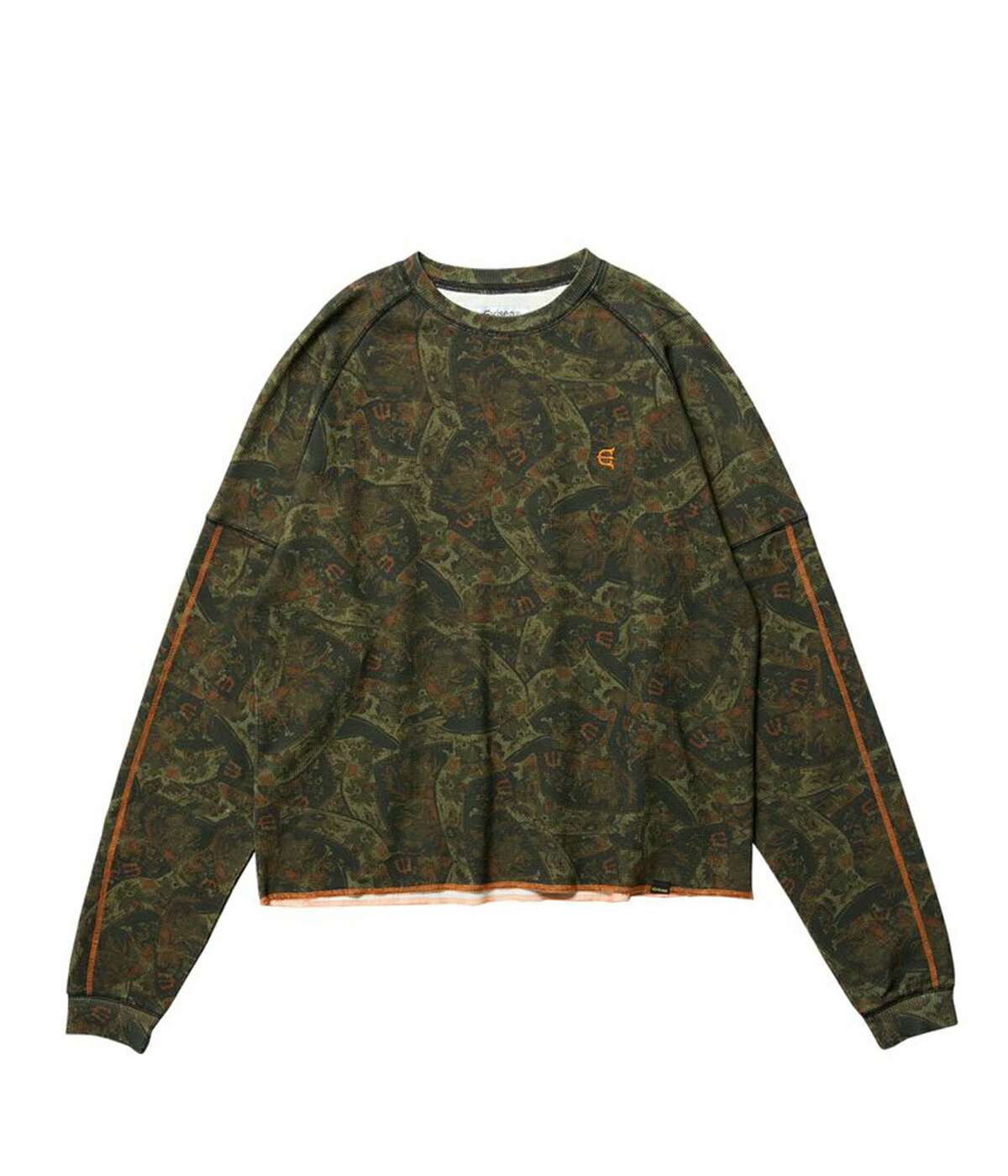 Evisen Skateboardsゑ / エビセン スケートボード ： EVISEN / VASE THERMAL LS TEE ： 9638-E | Evisen Skateboards | 01