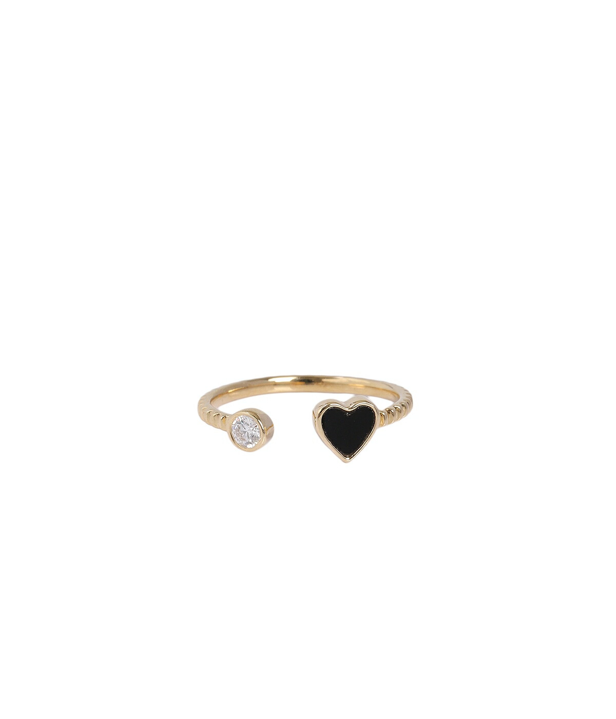 GIGI / ジジ ： [レディース]Amour ring (onyx) ： A10017 | GIGI | 01