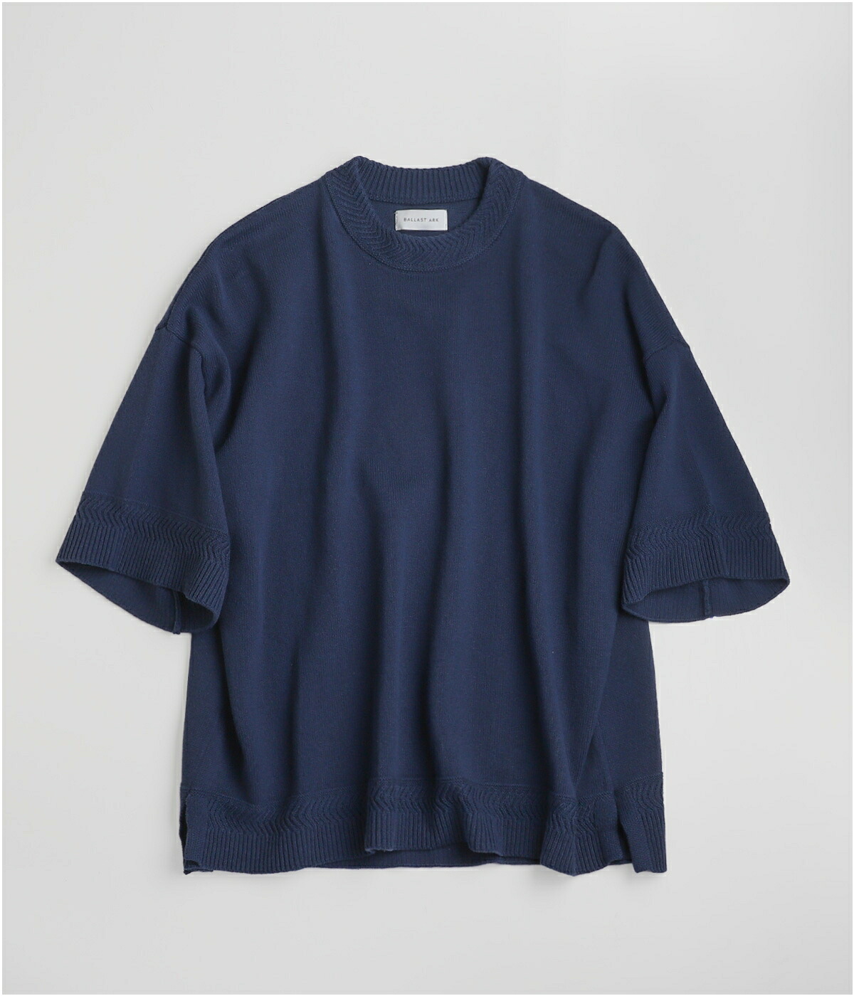 BALLAST ARK / バラストアーク ： KNIT TEE / 全2色 ： BA07-K002 |  | 02