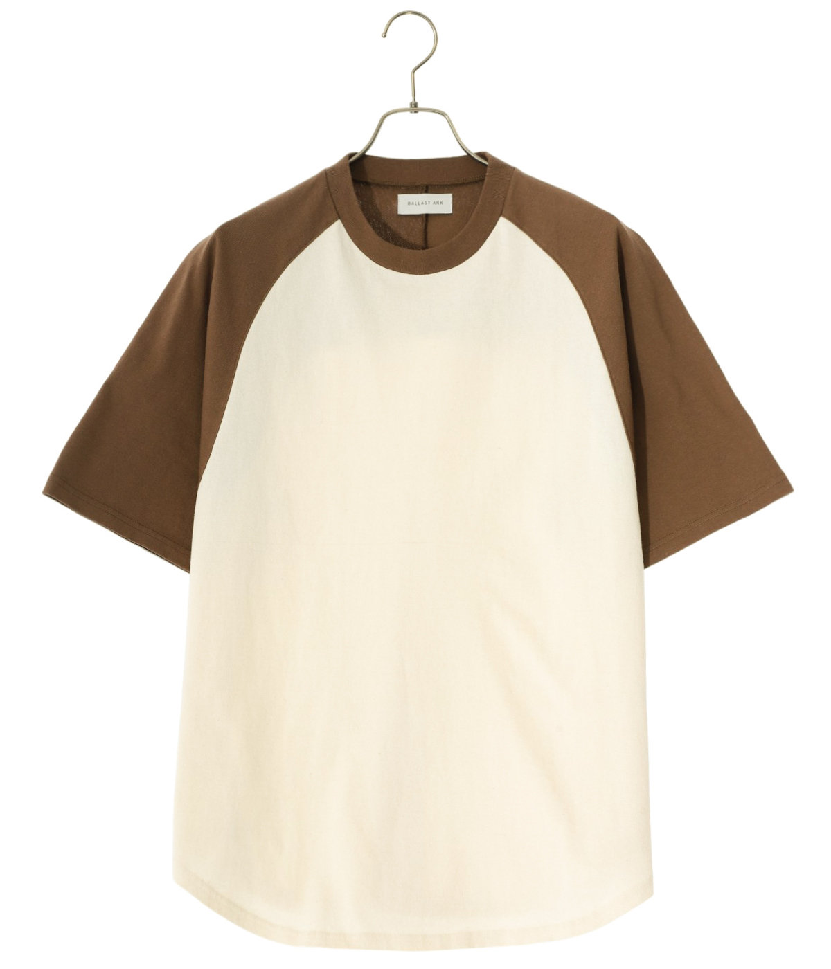 BALLAST ARK / バラストアーク ： RECYCLE ORGANIC COTTON RAGLAN T-SHIRT ： BA09-T002