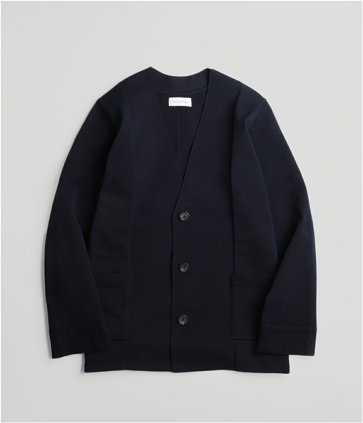 35%OFF】BALLAST ARK / バラストアーク ： ECO BLUE KNIT JACKET 全2色 