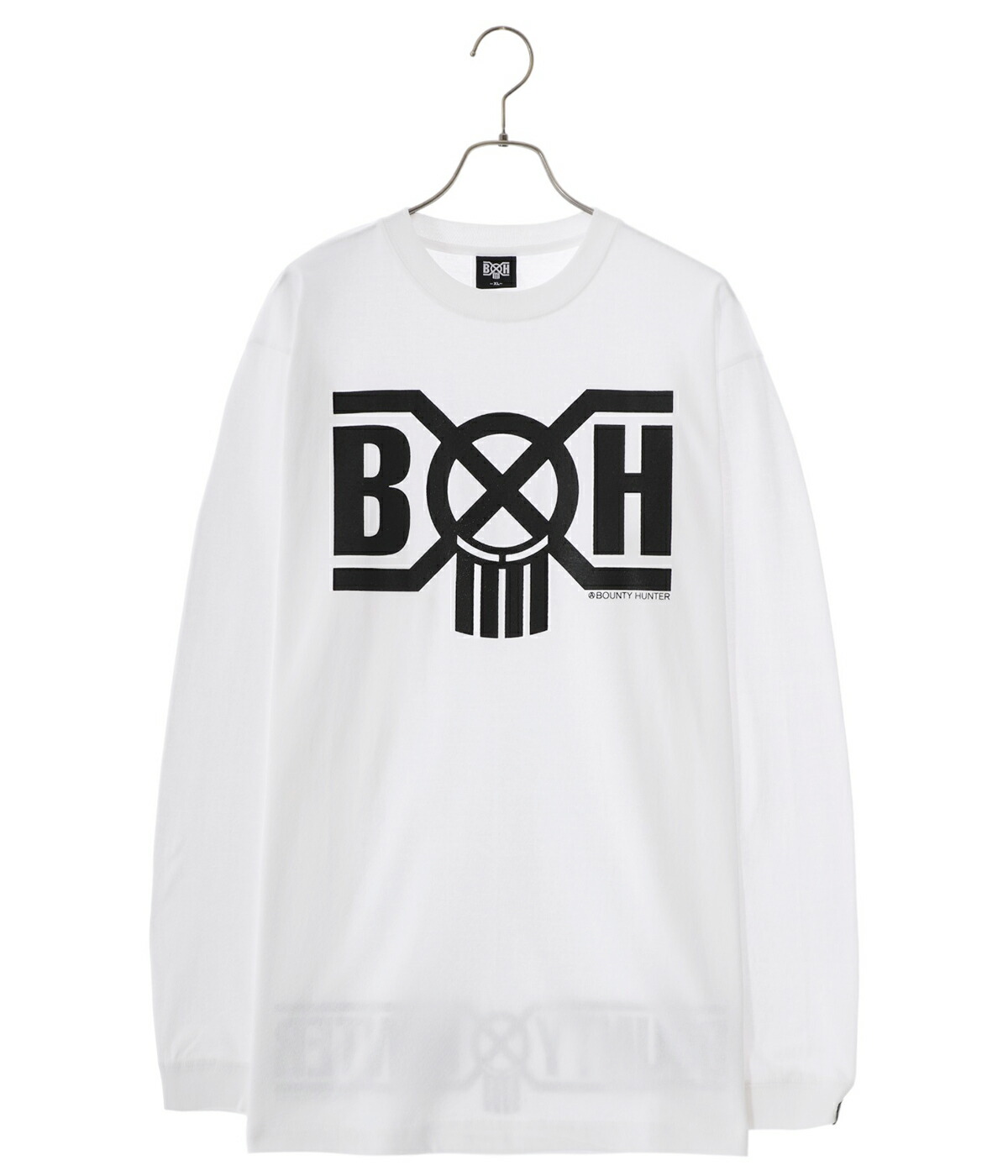 BOUNTY HUNTER / バウンティーハンター ： B×H LOGO L/S Tee ： BH...