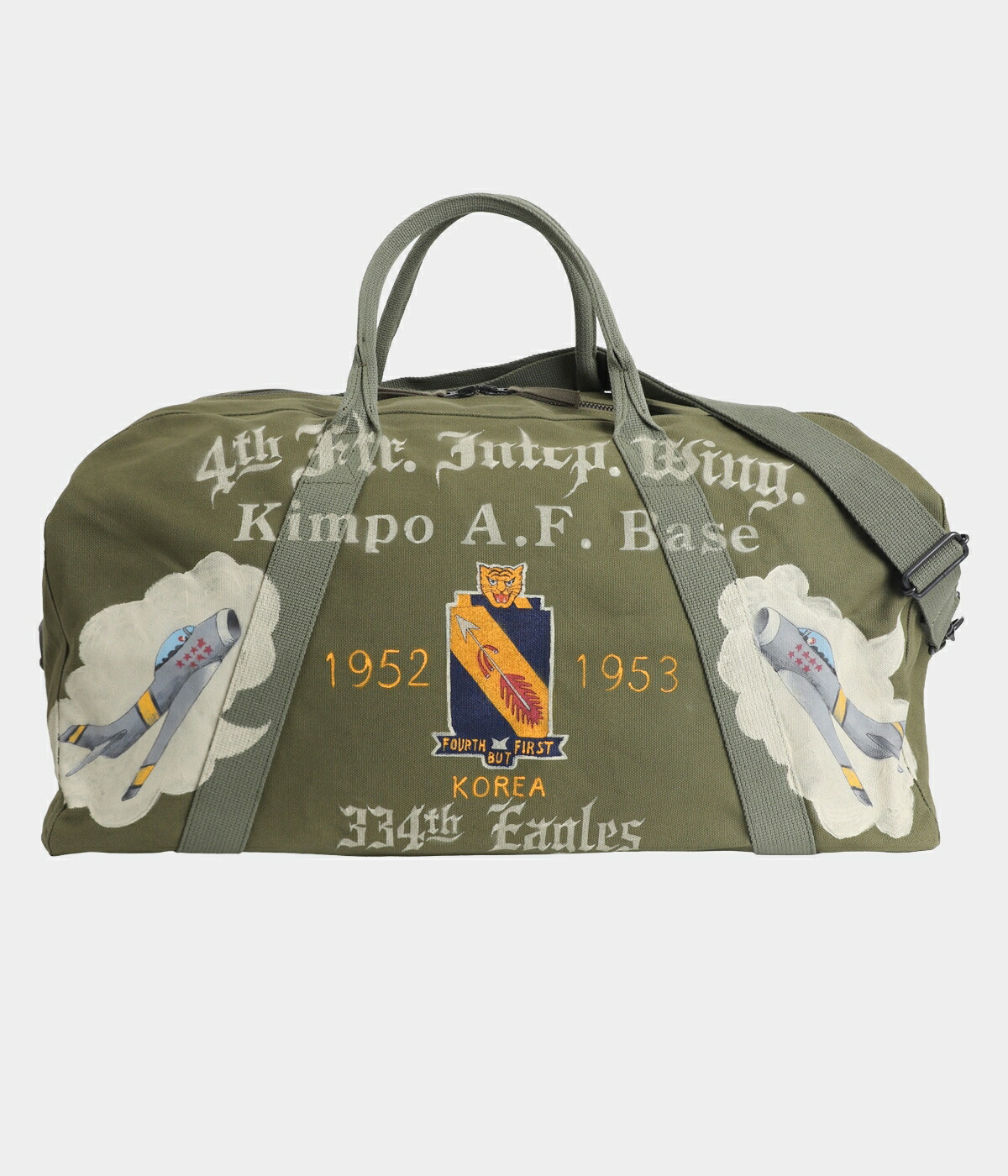 【P10倍】BUZZ RICKSON’S / バズリクソンズ ： TYPE MF-1 KIT BAG 334th FIGHTER SQ ： BR02826 | BUZZ RICKSON'S | 01