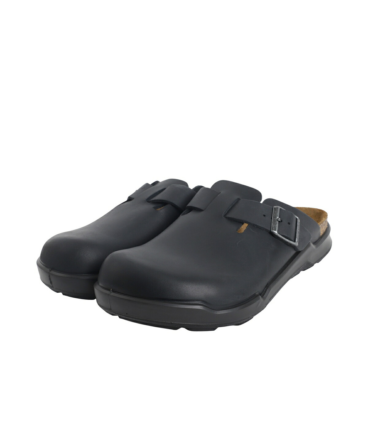 BIRKENSTOCK /ビルケンシュトック ： Boston CT LEOI Black(レギュラー) ： BST-1029568の画像