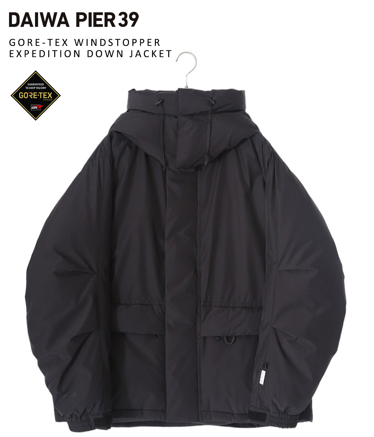 DAIWA PIER39 / ダイワ ピアサーティナイン ： GORE-TEX WINDSTOPPER EXPEDITION DOWN JACKET  / 全3色 ： BW-15023W