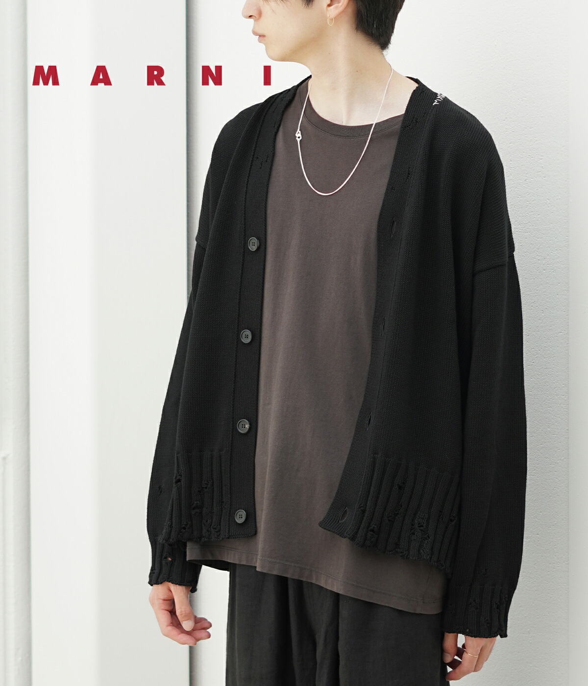 MARNI / マルニ ： CARDIGAN ： CDMG0136Q0-UFC652の画像