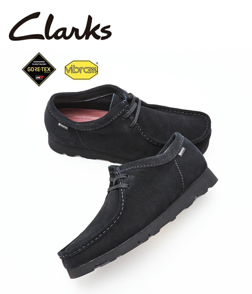 Clarks / クラークス ： WALLABEE GTX ワラビーブーツ ゴアテックス ブーツ モカシン スエード スウェード： 26149449