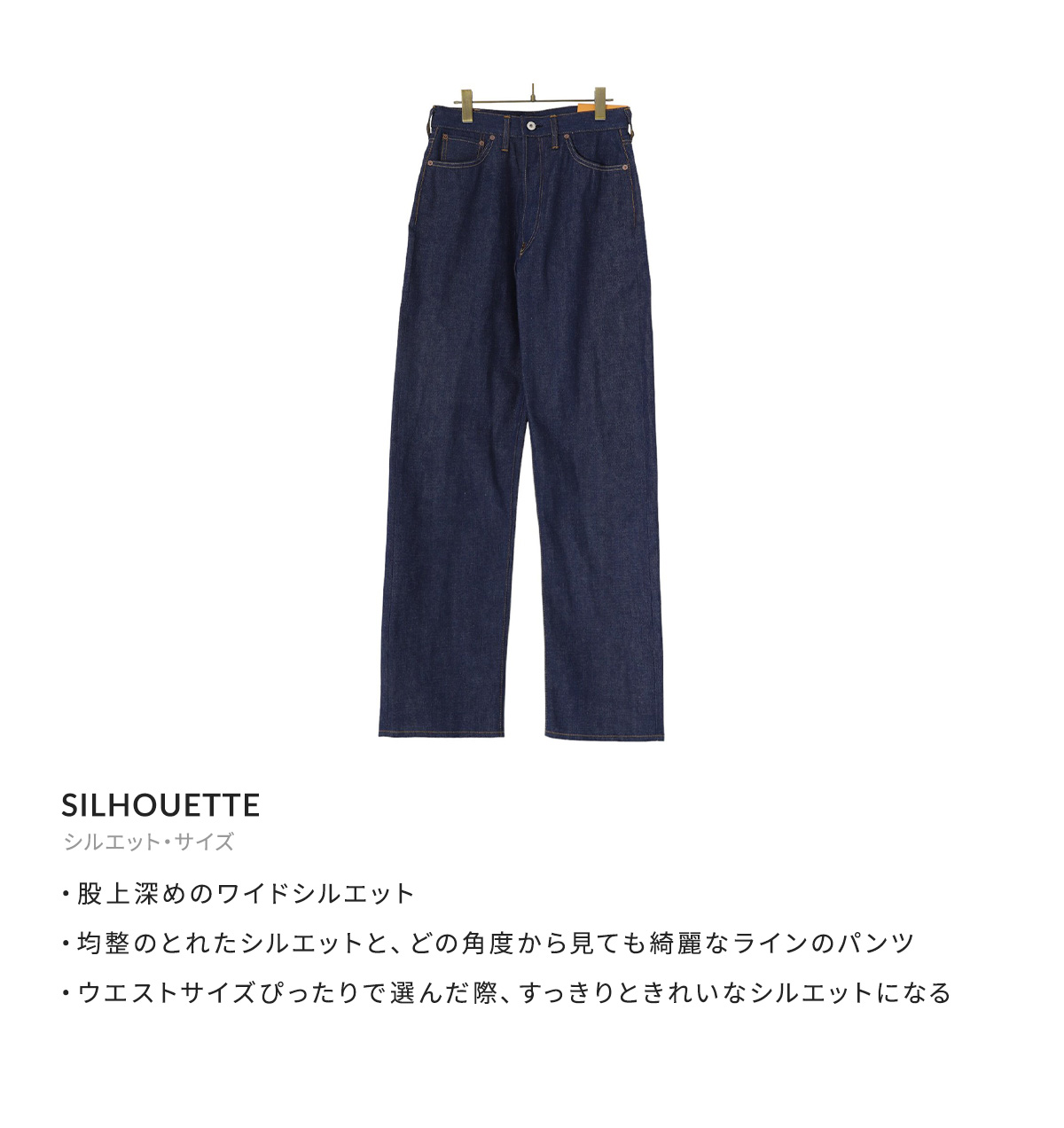 ANATOMICA (アナトミカ) WAVES DENIM PANTS / ウェーブデニムパンツ