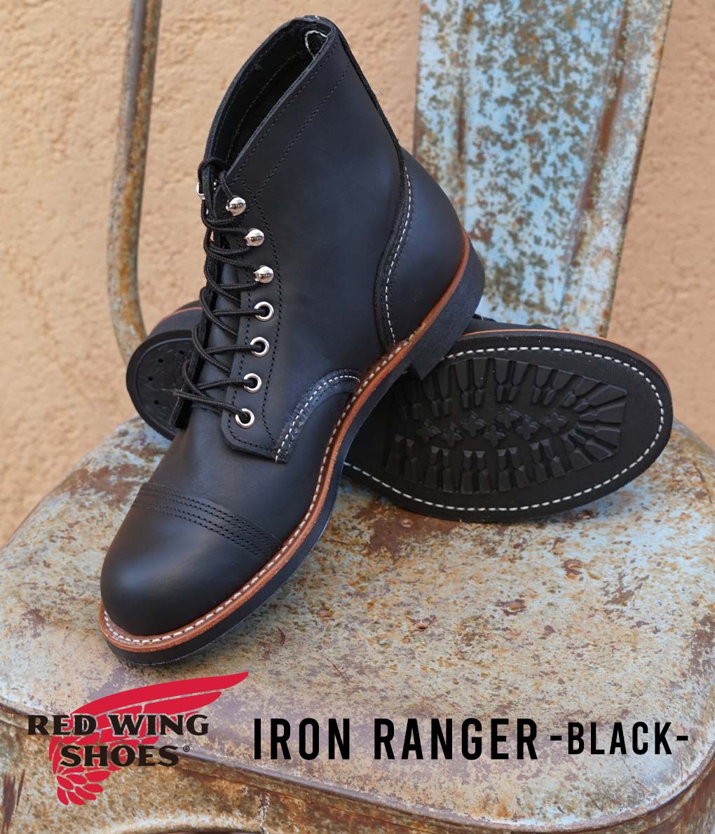 のみご 美品 RED WING Iron Ranger No.8084 7.5D ULgP8-m21310866078