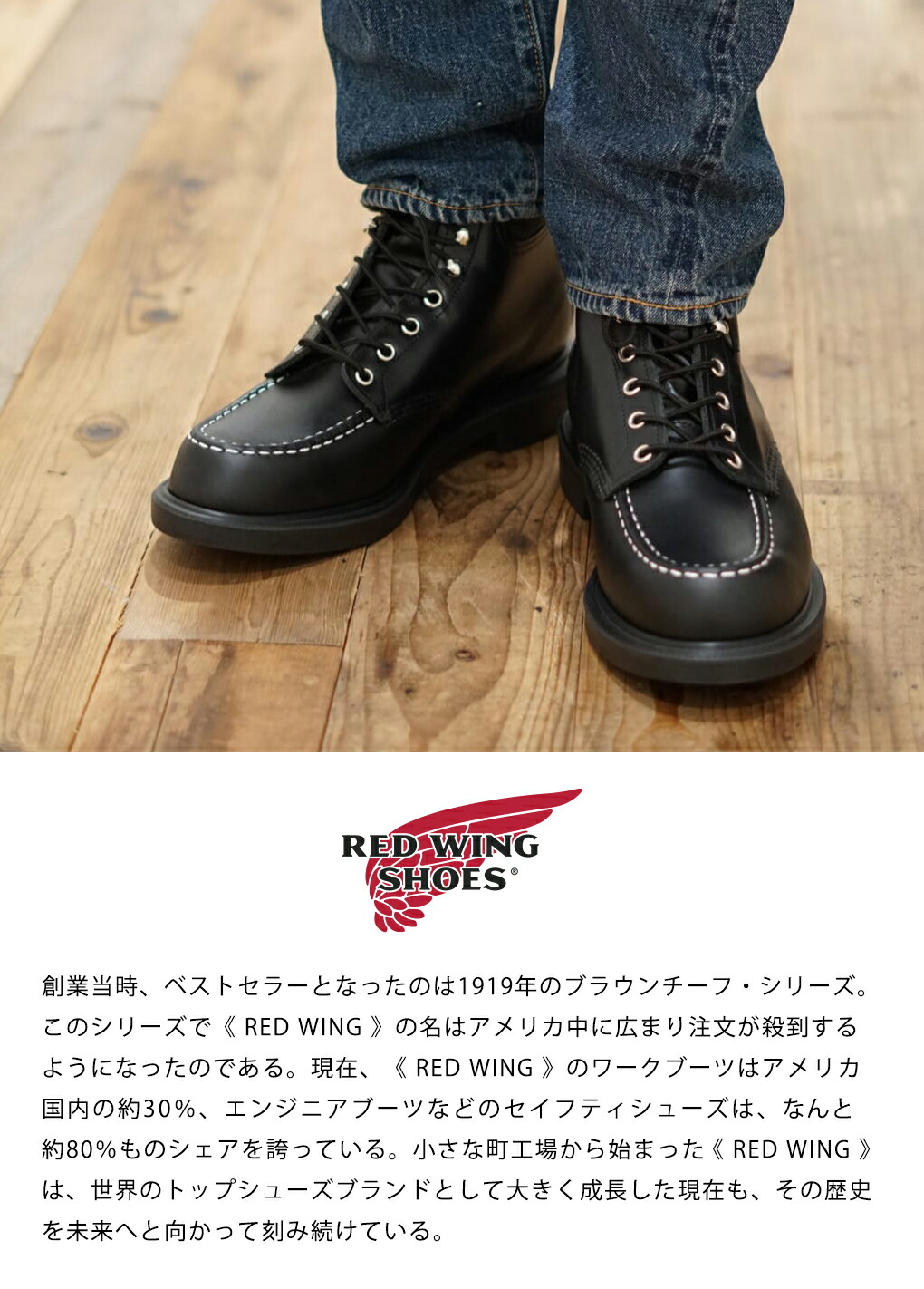 RED WING / レッドウィング ： SUPERSOLE 6