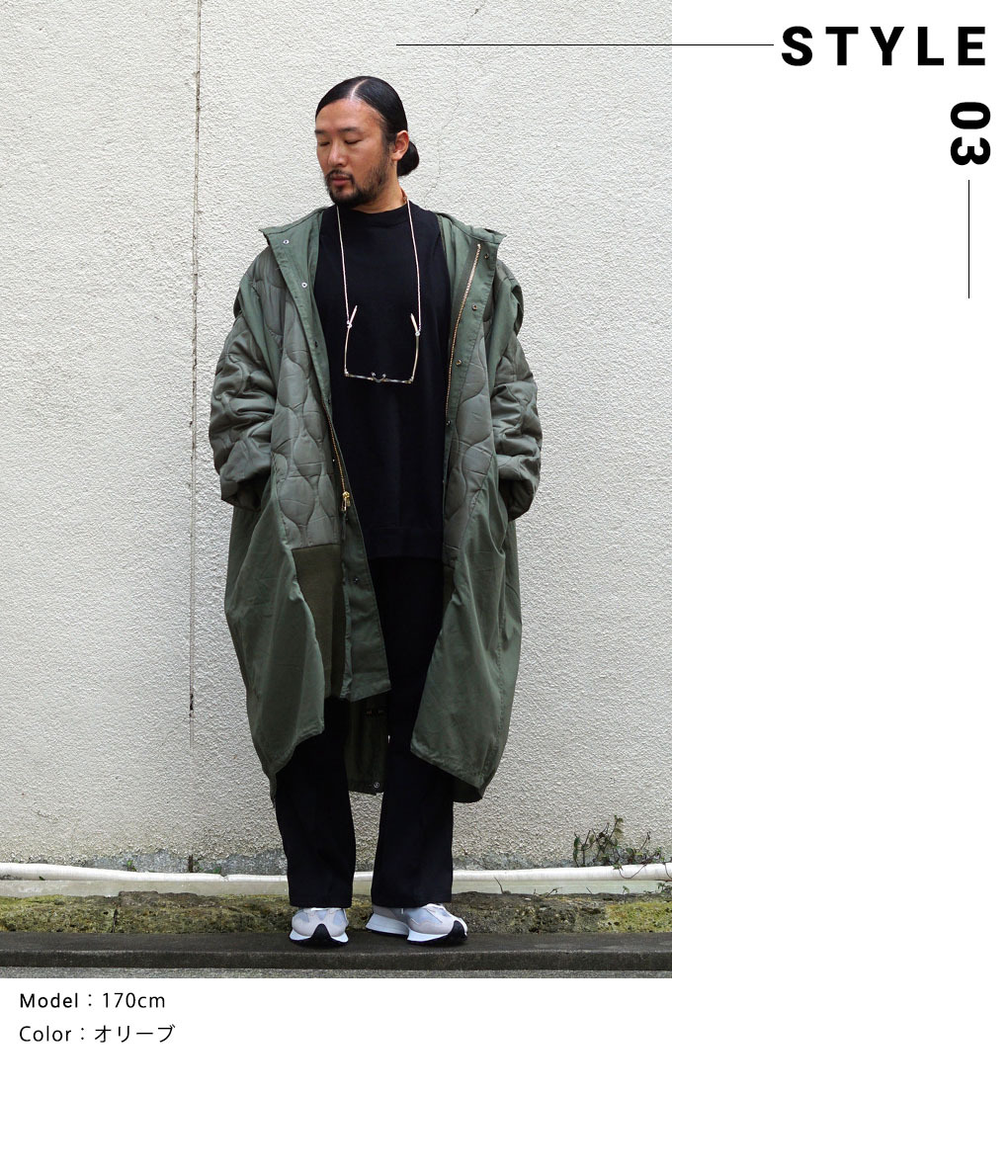 77circa / ナナナナサーカ ： circa make M-51fish tail cut back wide