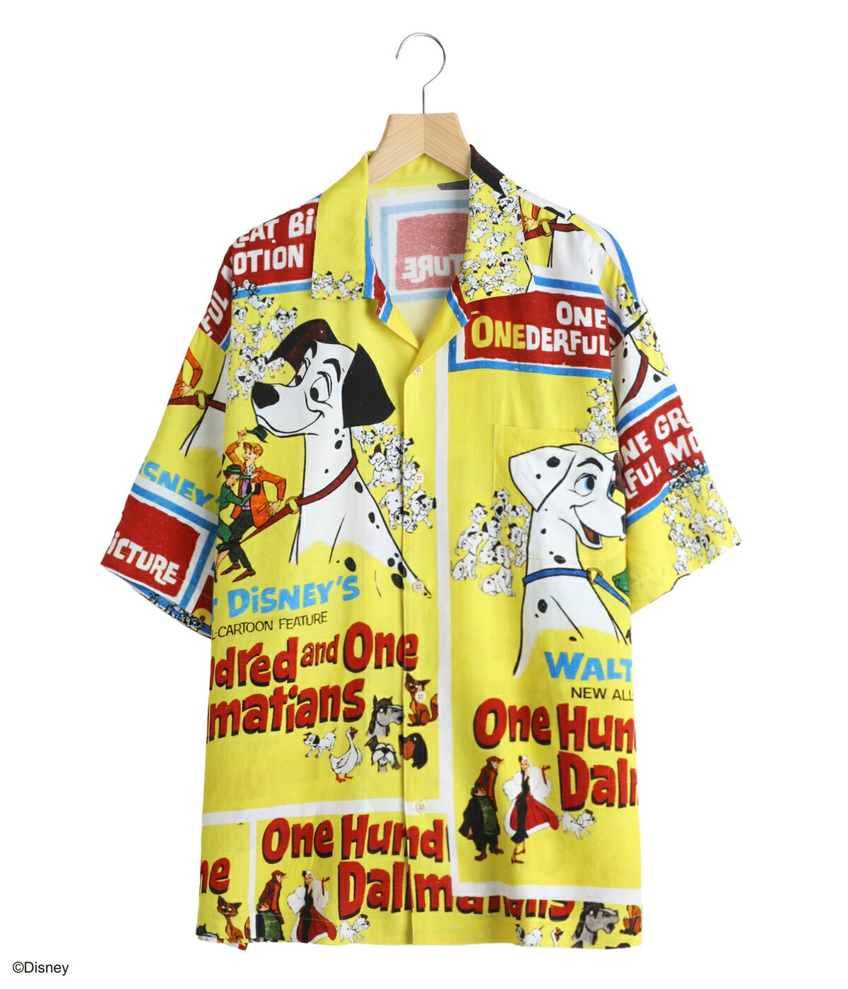 PORTER CLASSIC / ポータークラシック ： DISNEY VP / PC ALOHA COLLECTION ALOHA SHIRT / 101 DALMATIANS ： DP-024-3962の画像