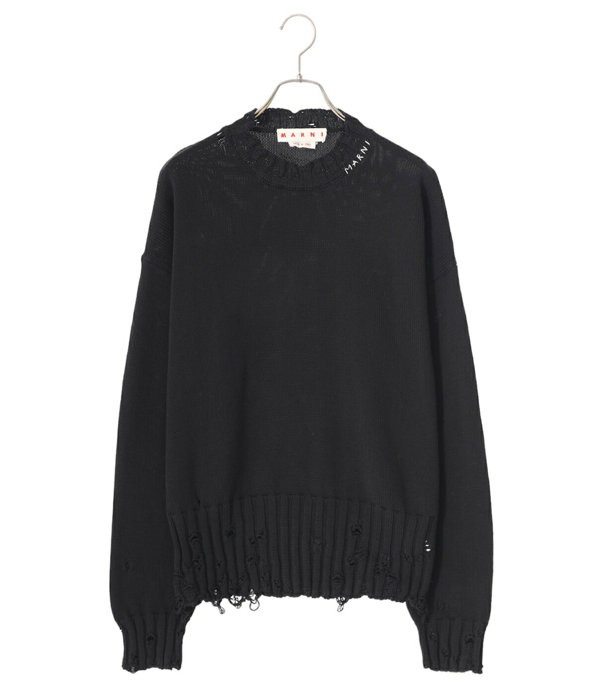 MARNI / マルニ ： CREW NECK L/S SWEATER ： GCMG0210A0-UFC652の画像