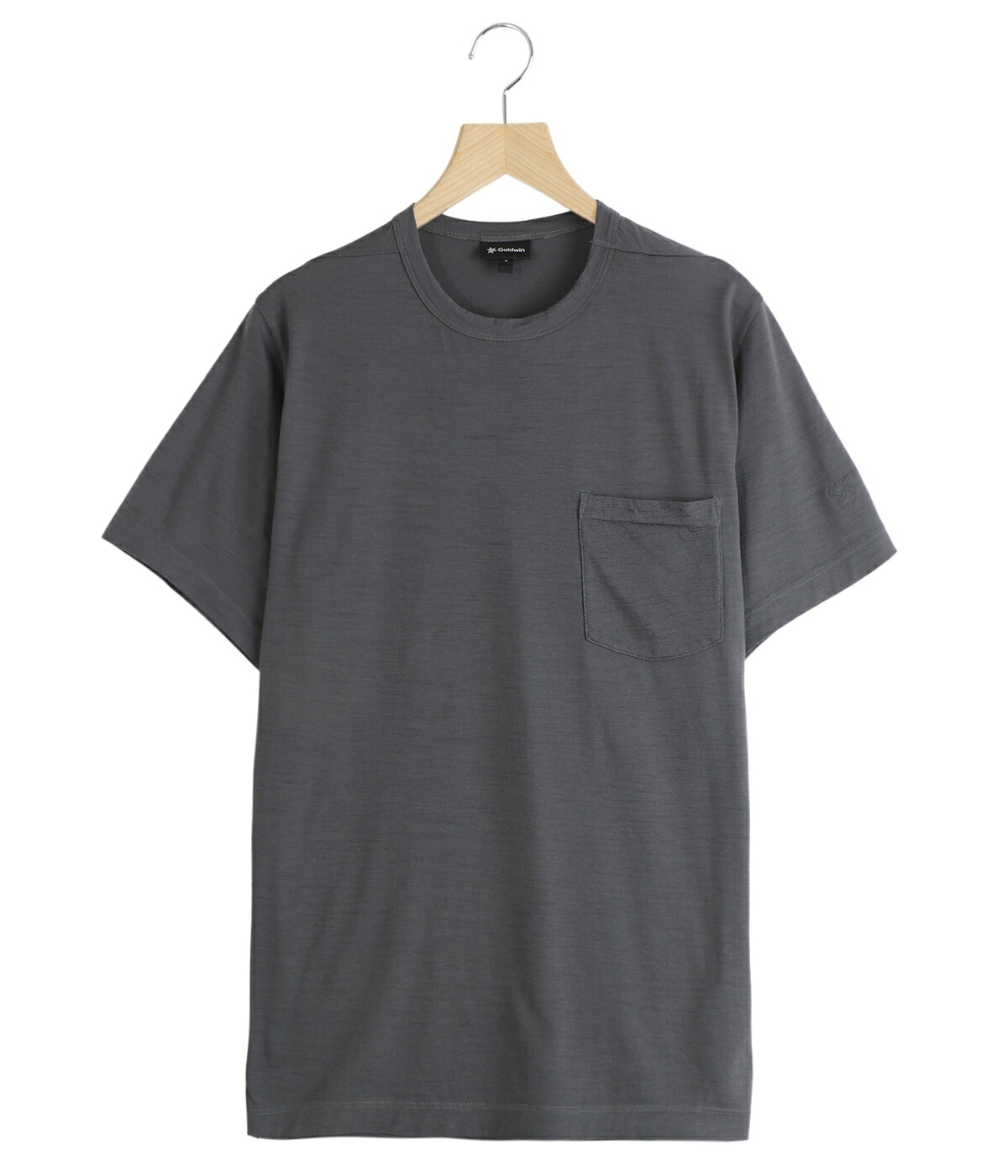 GOLDWIN（ゴールドウイン） ： Garment Dyed Wool T-shirt / 全3色 