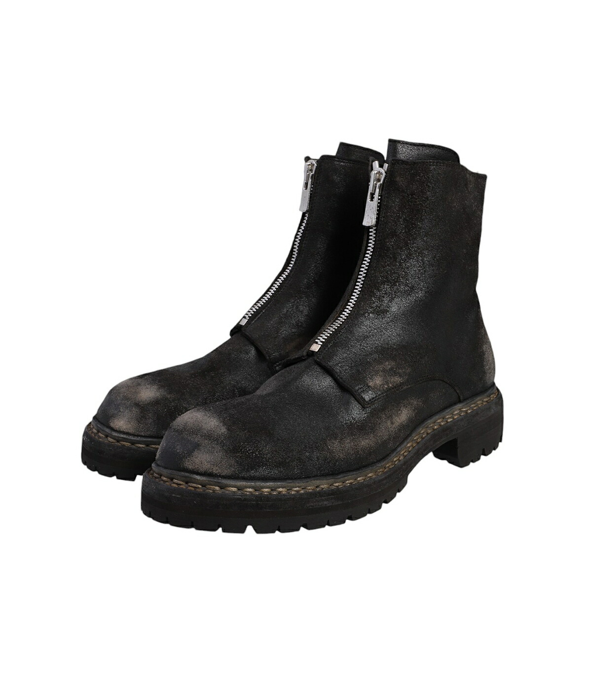 GUIDI（グイディ） ： ZIPPED BIG DADDY BOOTS ： GR05FRV-RU-COATED