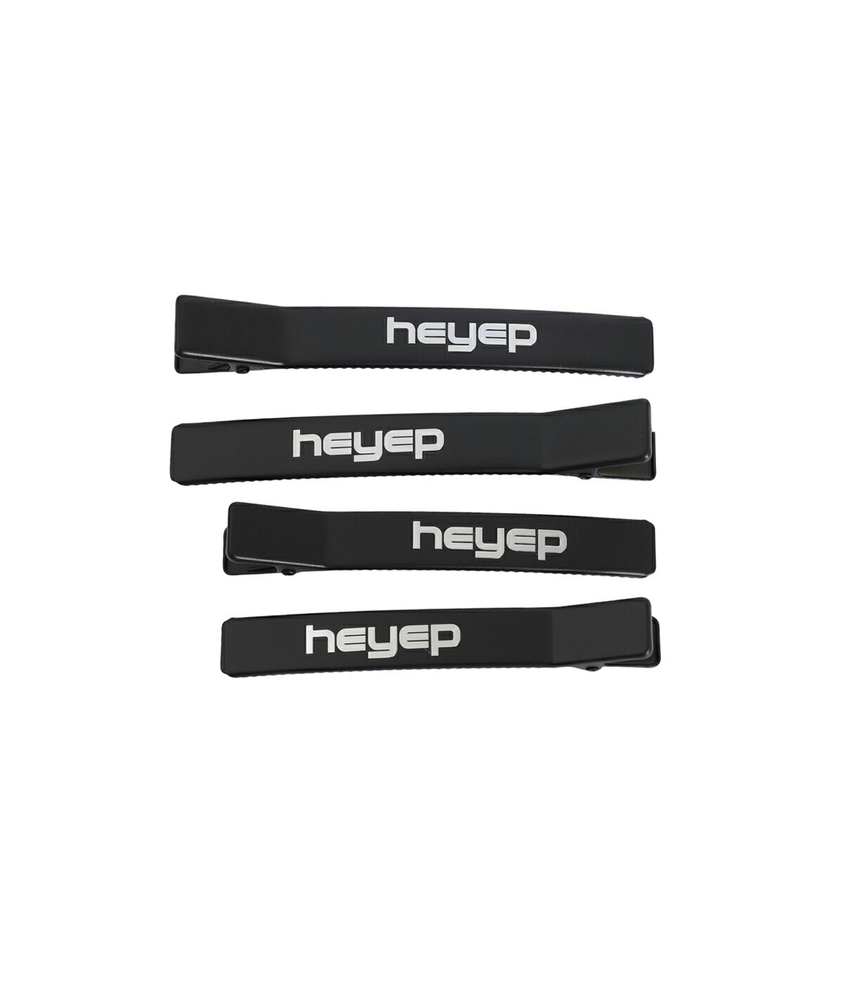 heyep / ヘイップ ： New Logo Hair Clips-4 Piece Set / 全2色 ： hp07725[コンパクト]の画像