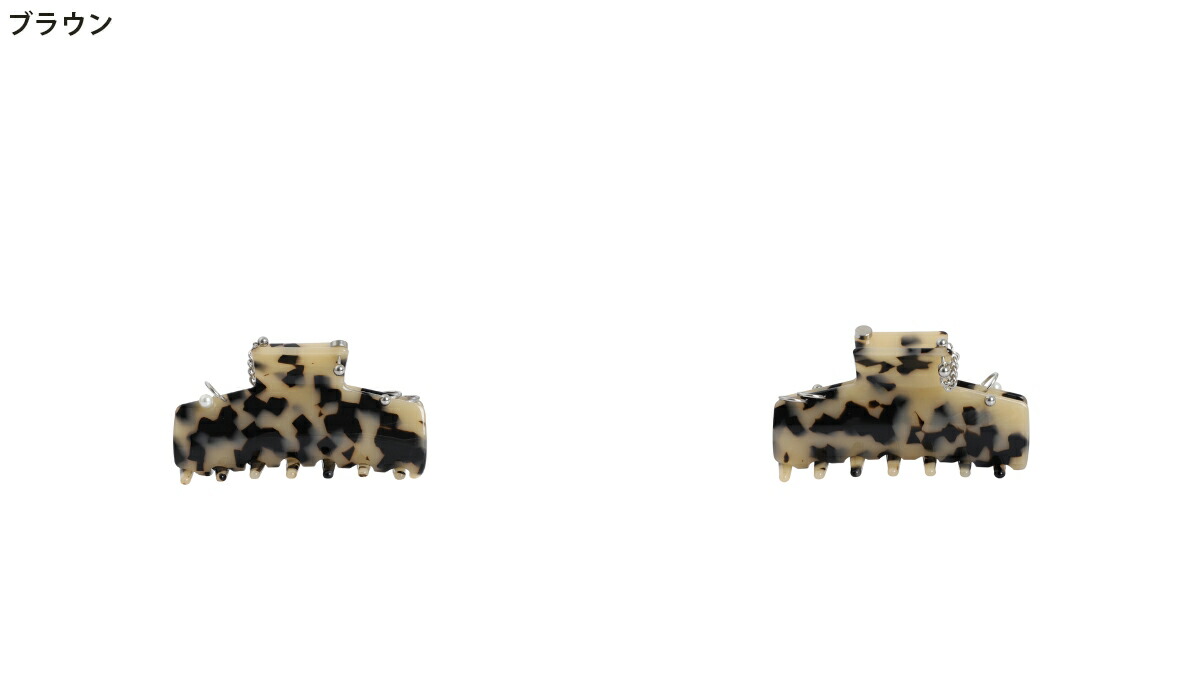 heyep（ヘイップ） ： [レディース]Piercing Hair Clip-Medium / 全2色