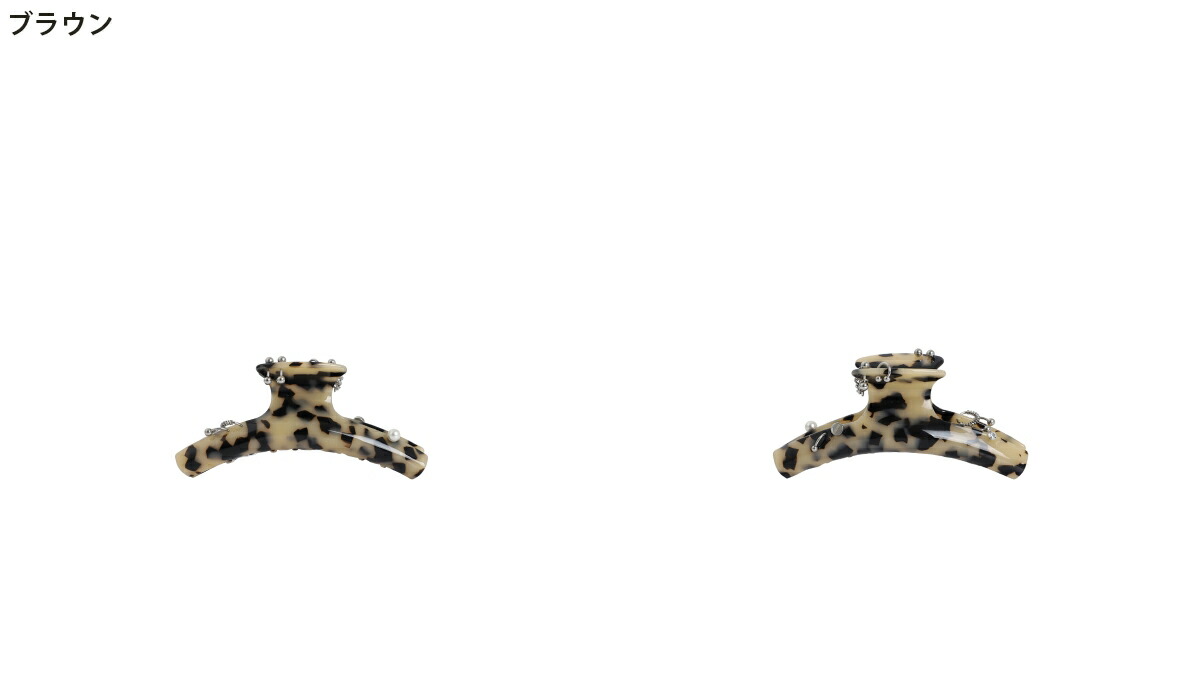 heyep（ヘイップ） ： [レディース]Piercing Hair Clip-Large / 全2色