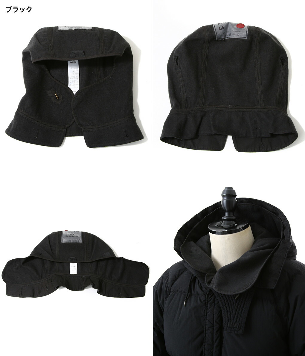 Ten-C Ten c / テンシー ： WOOL HOOD FELT 全4色 TC-H0103