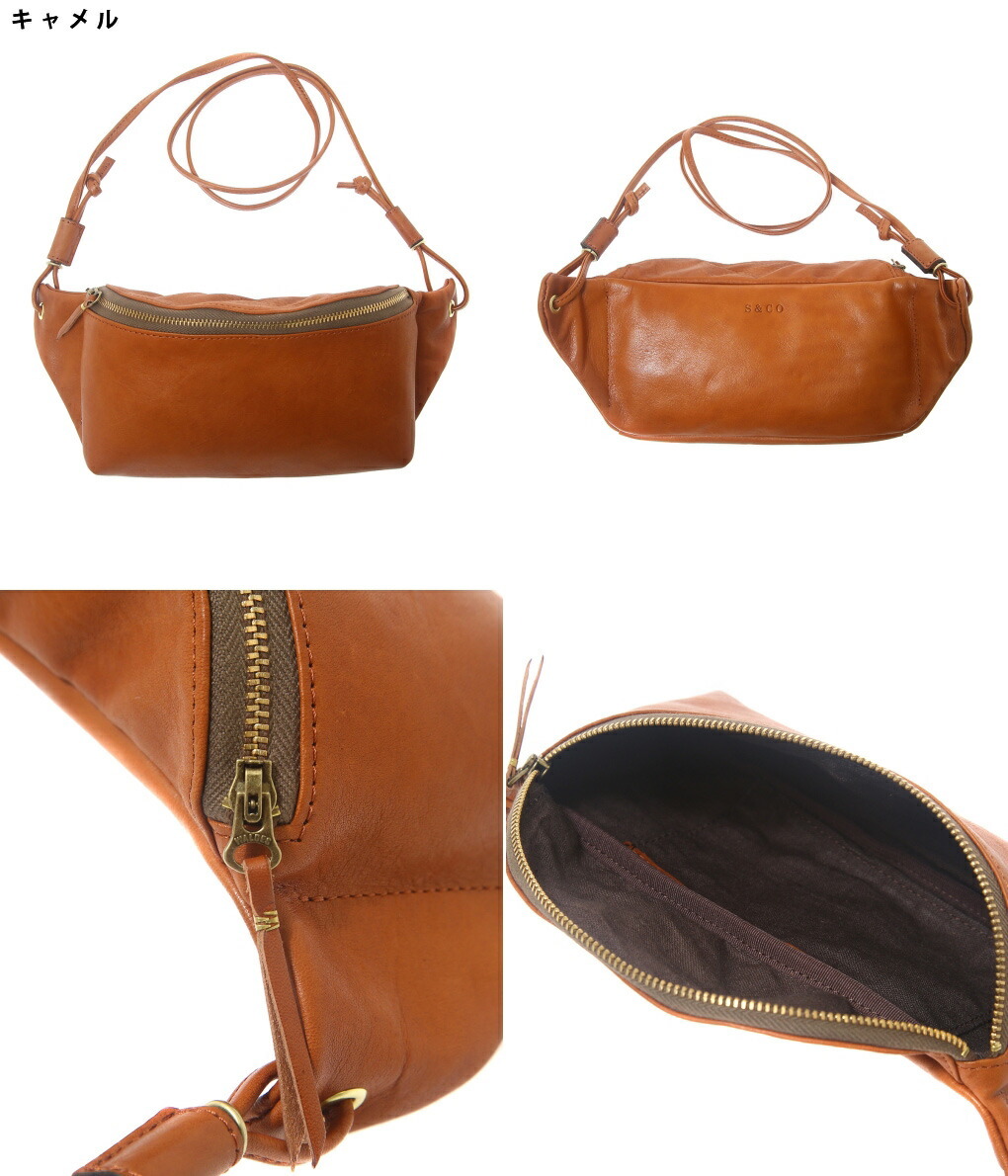 SLOW / スロウ ： horse pit fanny pack S / 全2色 ： 300S89H