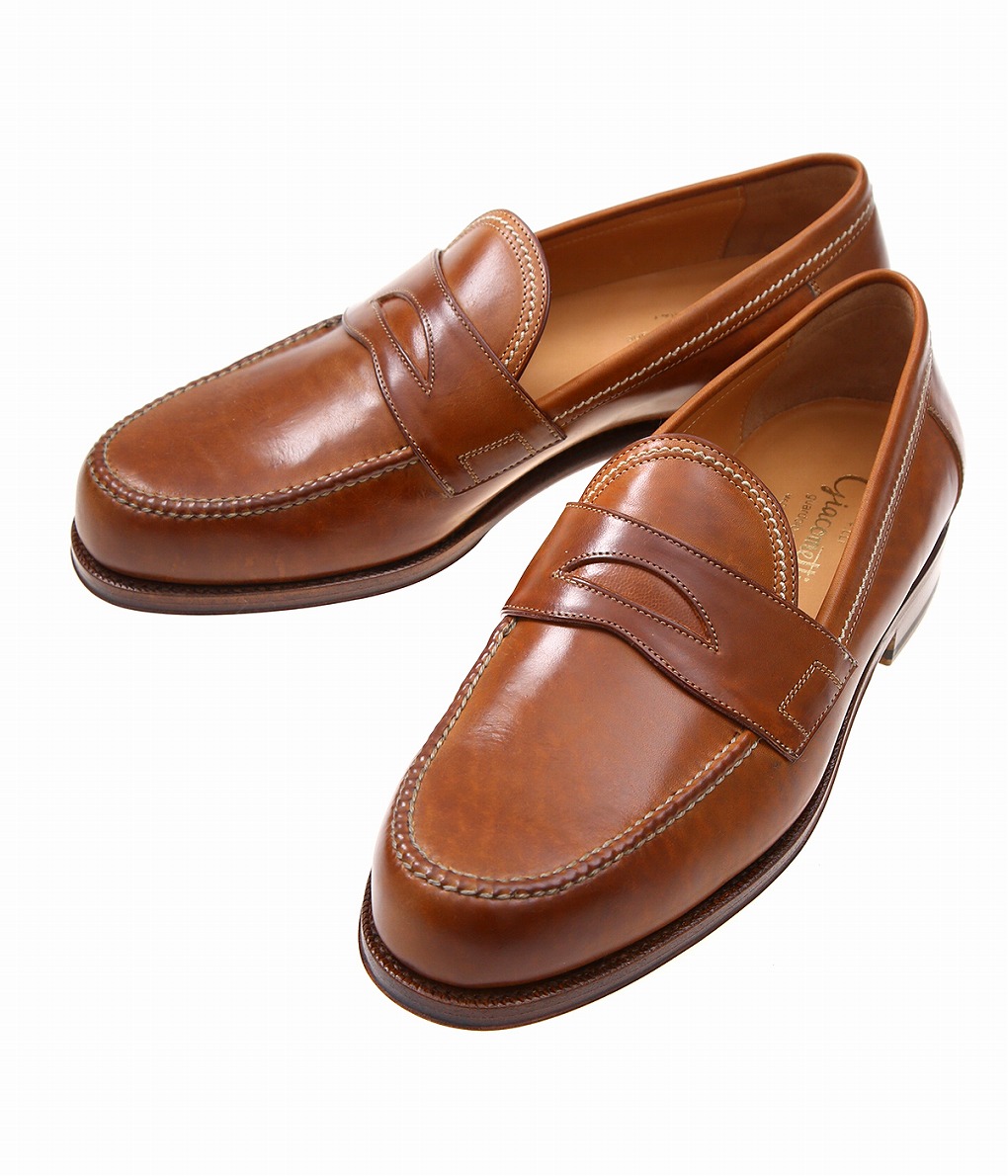 F.lli Giacometti / フラテッリ ジャコメッティ ： コインローファー-Loafer-Culatta Cavallo/Tabacco-  / 全2色 ： FG257