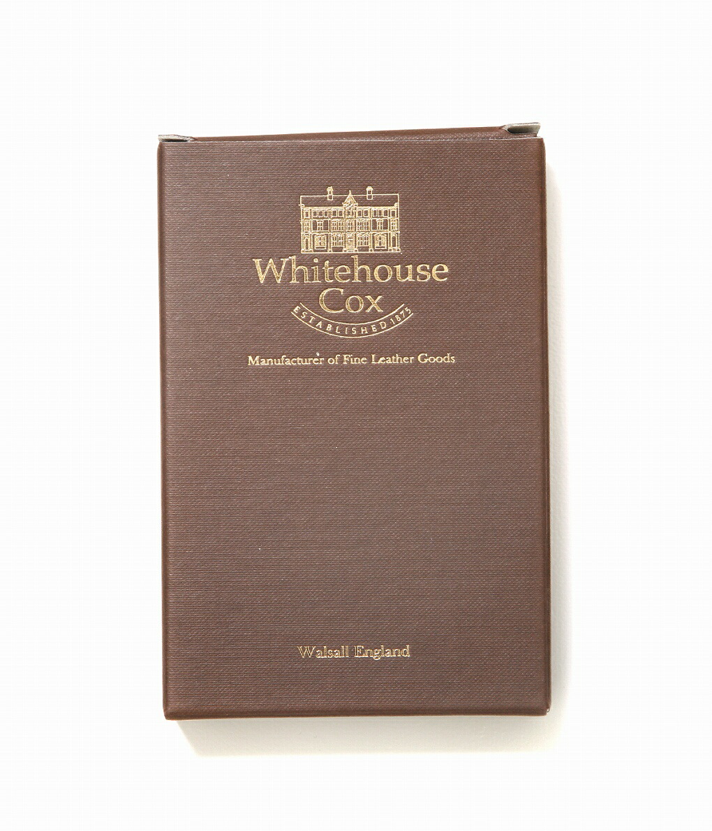 Whitehouse Cox（ホワイトハウスコックス） ： 3 FOLD PURSE / 全6色