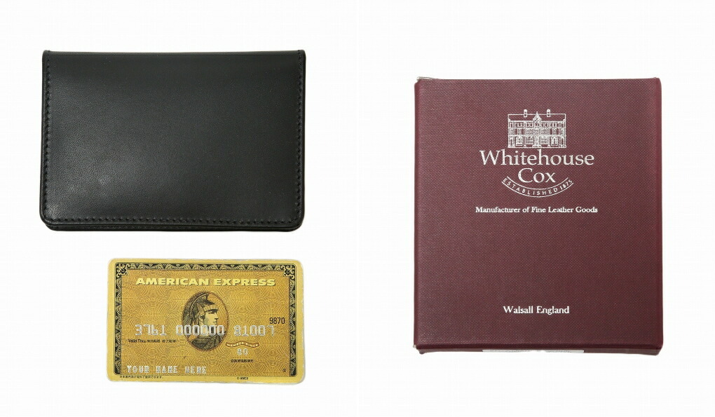 Whitehouse Cox（ホワイトハウスコックス） ： NAME CARD CASE DERBY