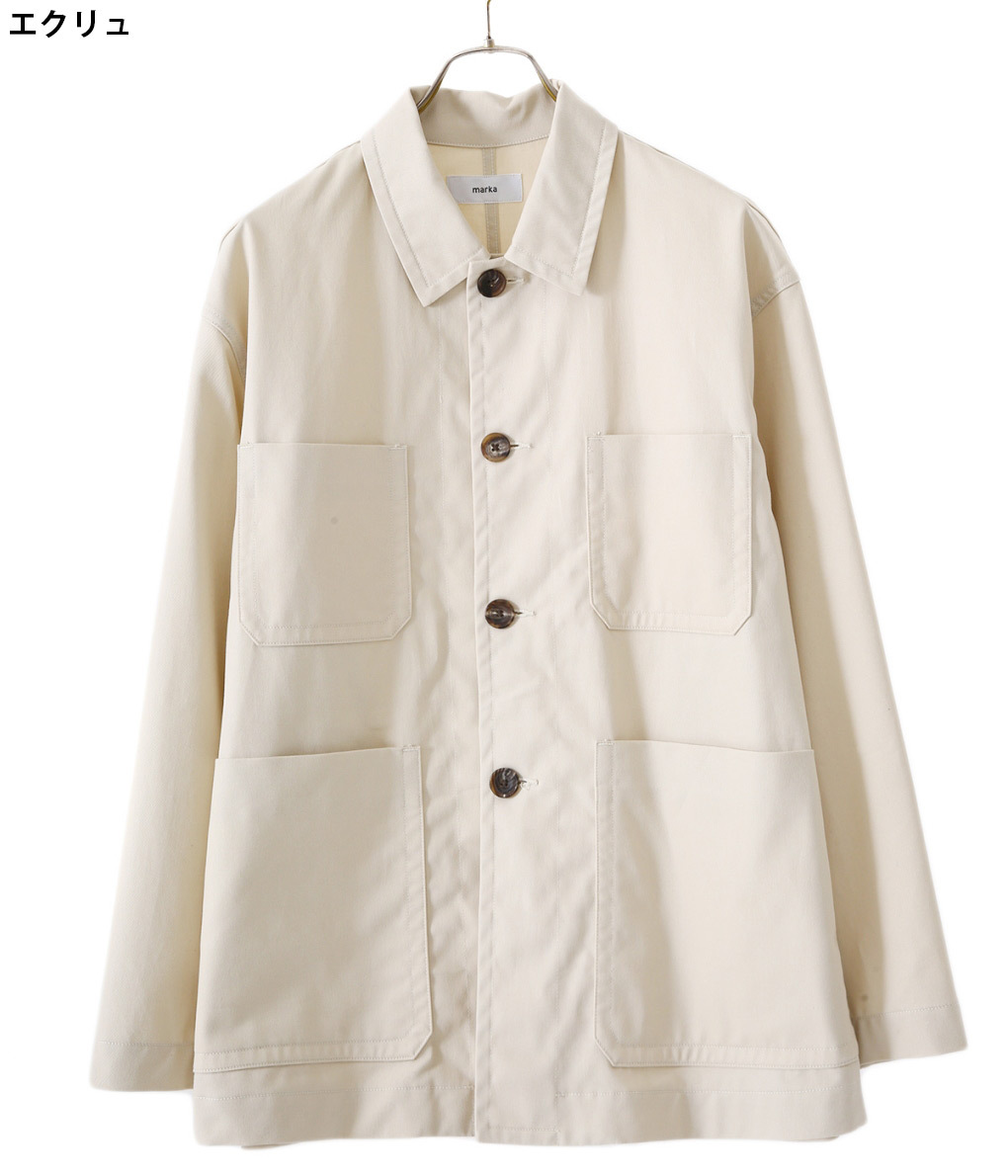 格安最新品 marka 30/2 compact high twisted twill - / 全3色 : M21A-03BL01C ARKnets - 通販 - PayPayモール / マーカ : COVER ALL - お得定番