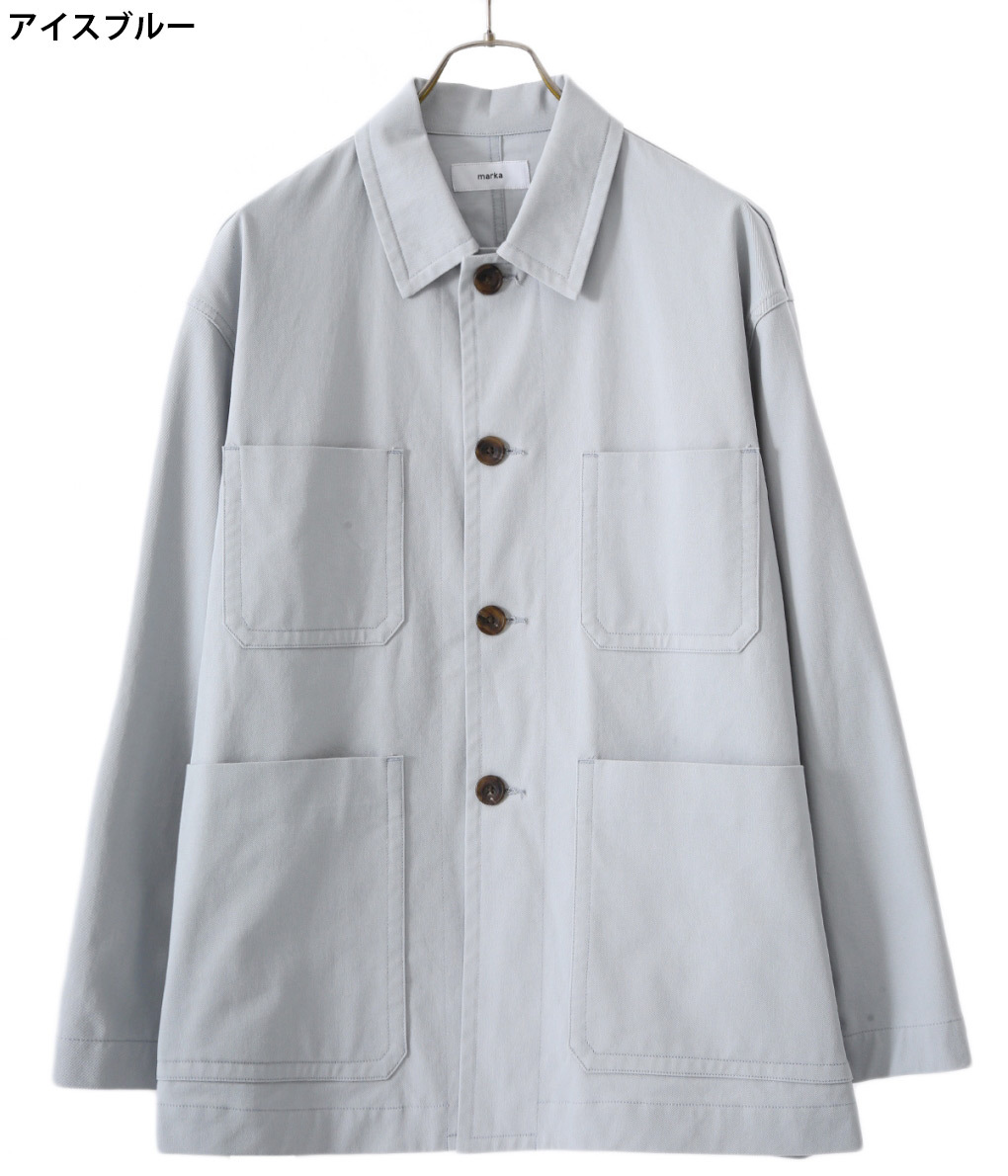 格安最新品 marka 30/2 compact high twisted twill - / 全3色 : M21A-03BL01C ARKnets - 通販 - PayPayモール / マーカ : COVER ALL - お得定番