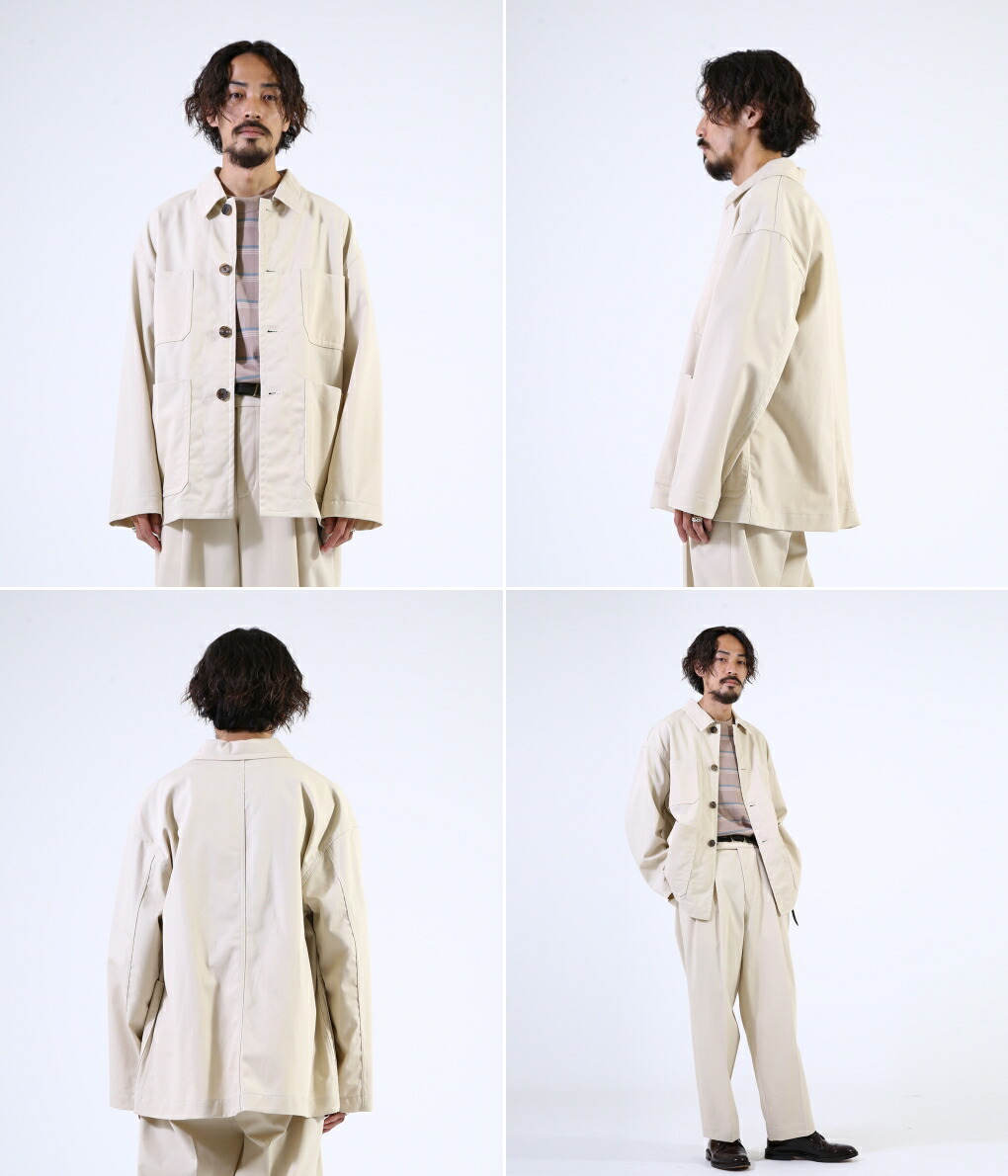 格安最新品 marka 30/2 compact high twisted twill - / 全3色 : M21A-03BL01C ARKnets - 通販 - PayPayモール / マーカ : COVER ALL - お得定番