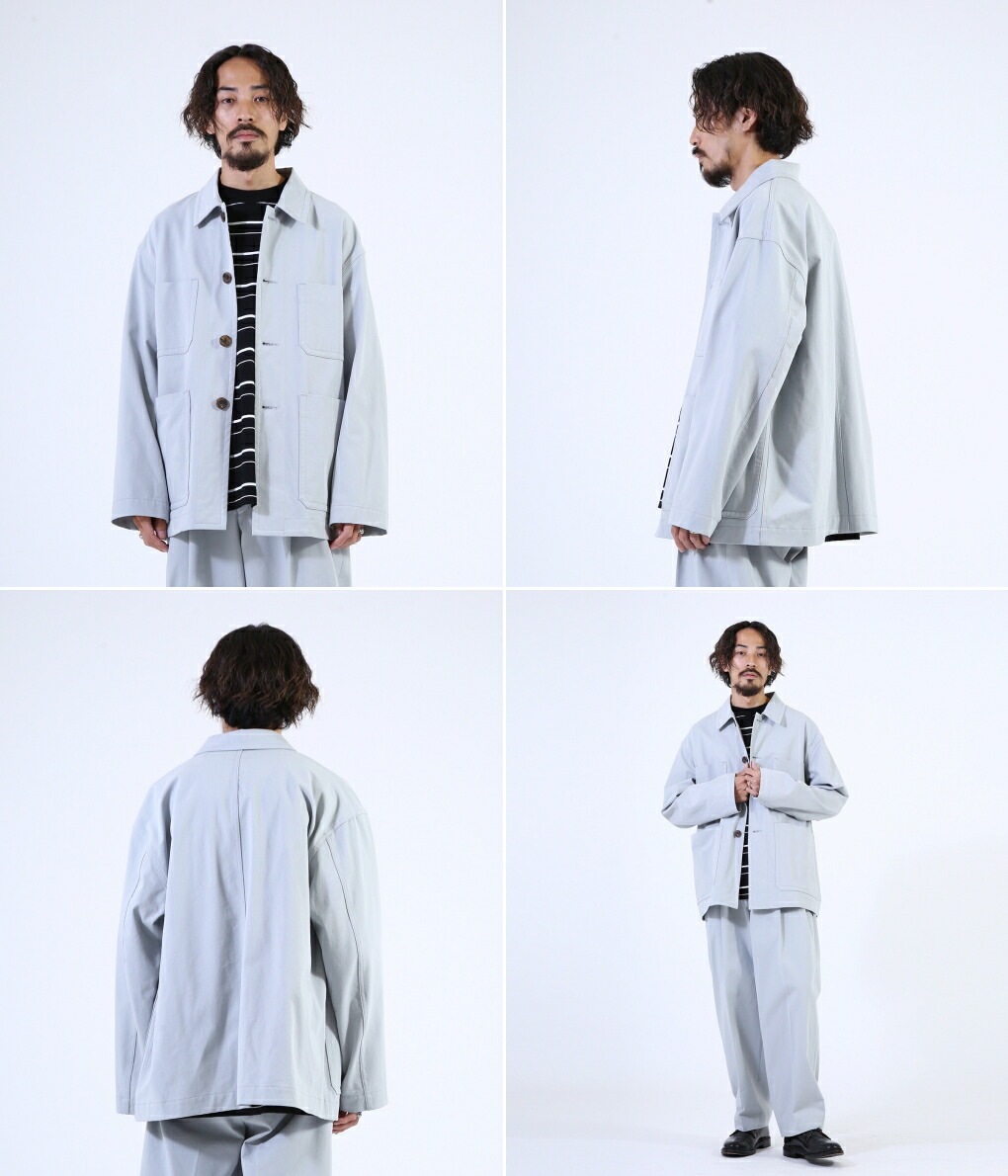 格安最新品 marka 30/2 compact high twisted twill - / 全3色 : M21A-03BL01C ARKnets - 通販 - PayPayモール / マーカ : COVER ALL - お得定番