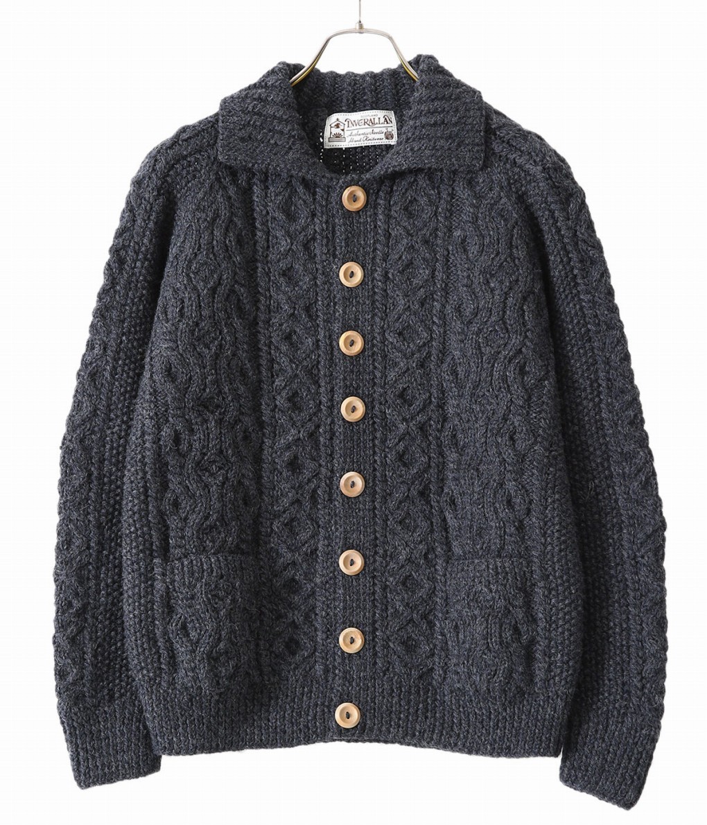 INVERALLAN / インバーアラン : Lumber Cardigan -CHARCOAL