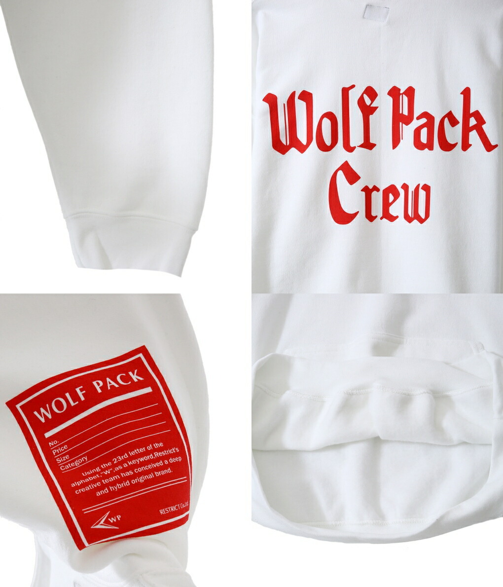 最新作大得価 WP / ダブリューピー : WOLF PACK CREW PULL PARKA / 全3色 : WP06-T115 ARKnets - 通販 - PayPayモール 通販超激得