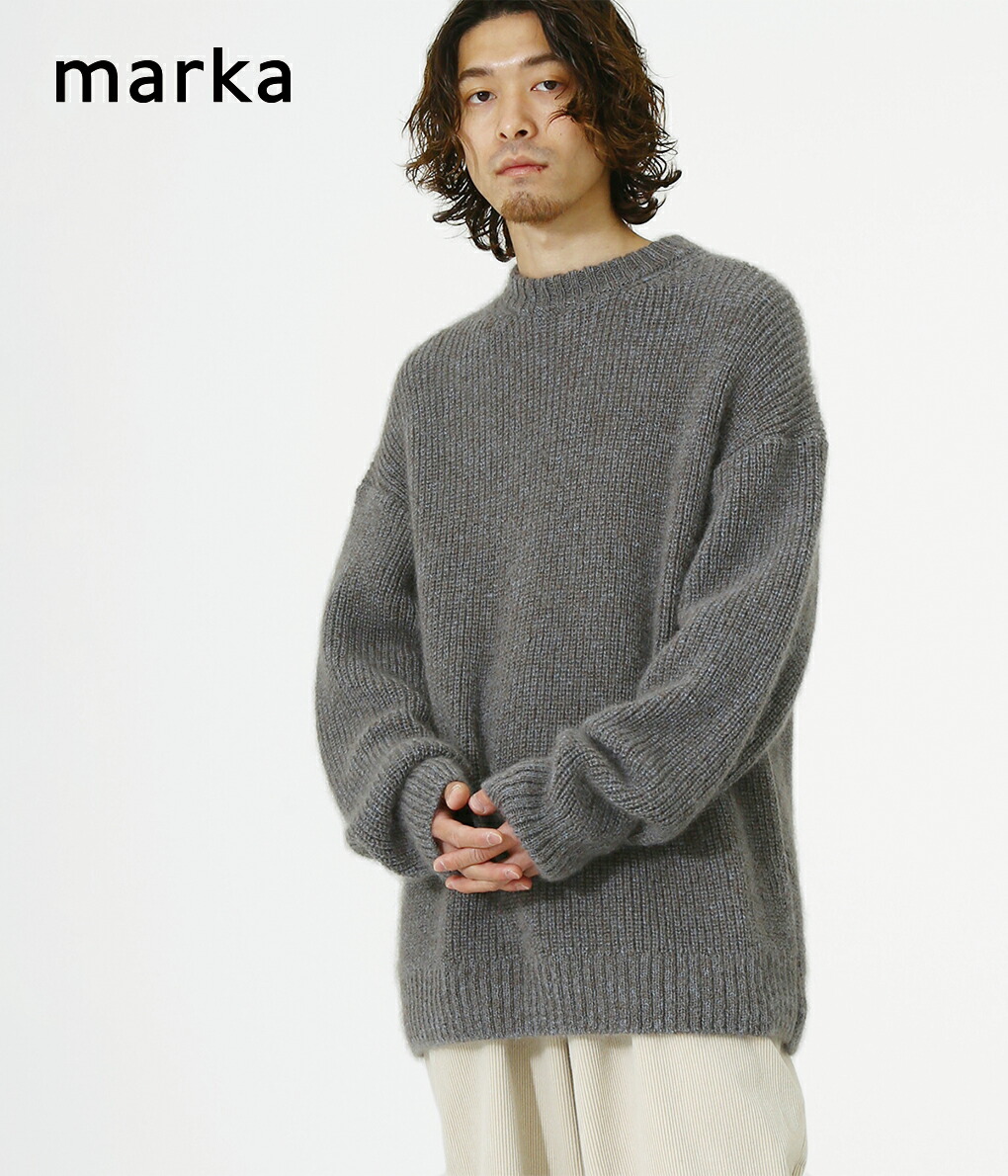 marka / マーカ ： CREW NECK - kid mohair - ： M21C-20SW01C