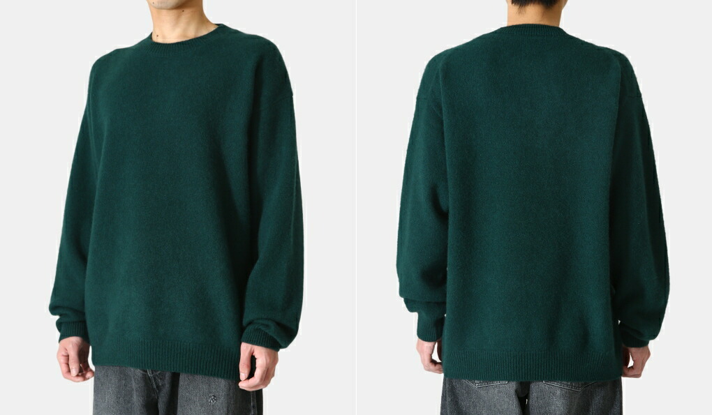 GOLD 東洋エンタープライズ / ゴールド ： PURE CASHMERE KNIT CREW