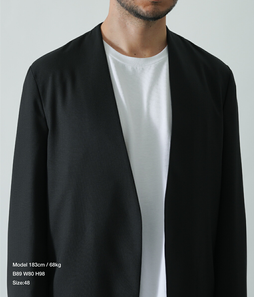 Maison Margiela / メゾン マルジェラ ： NO COLLAR JACKET ： S50BN0447-S44330 :  s50bn0447-s44330 : ARKnets - 通販 - Yahoo!ショッピング